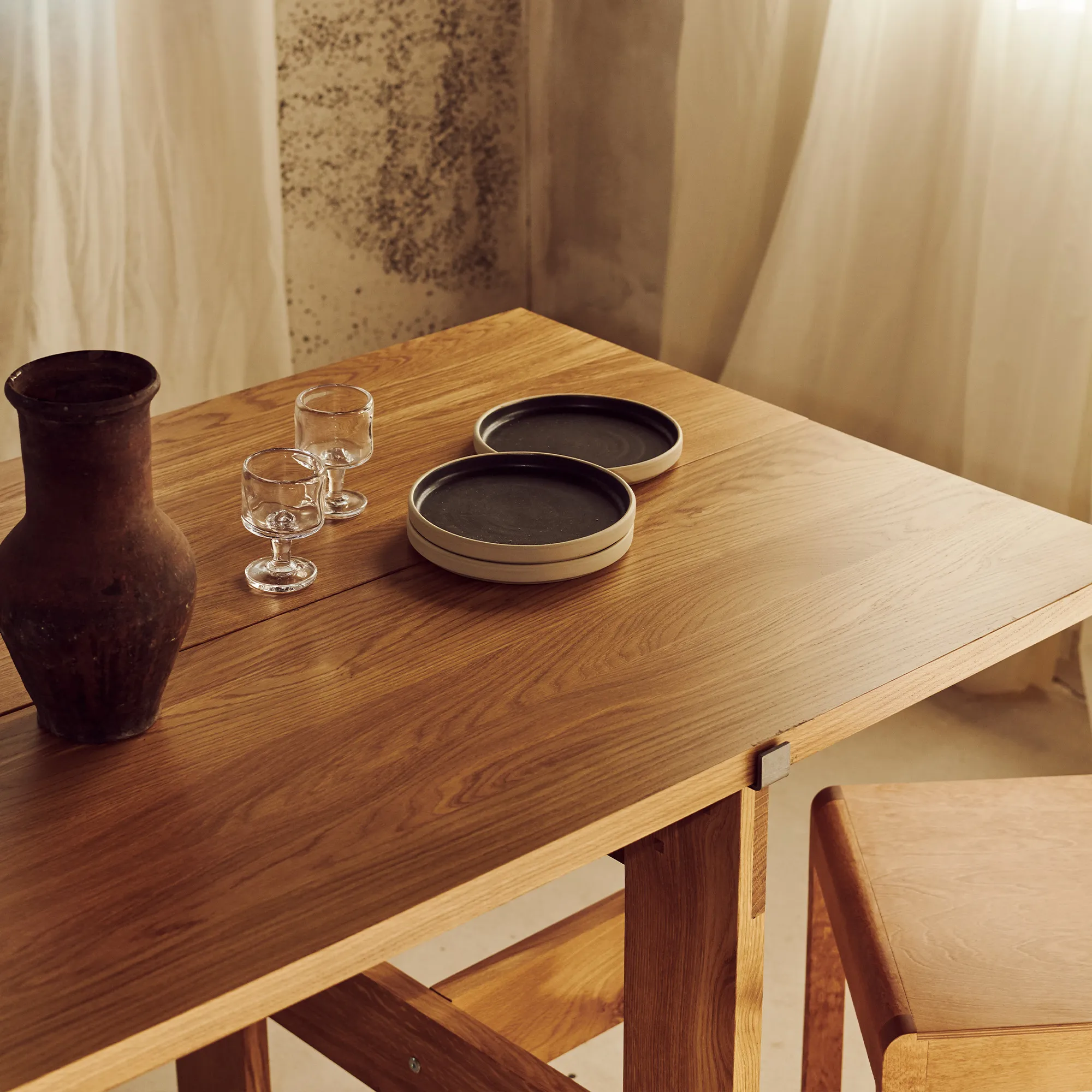 Farmhouse Trestle Planks eettafel - 3