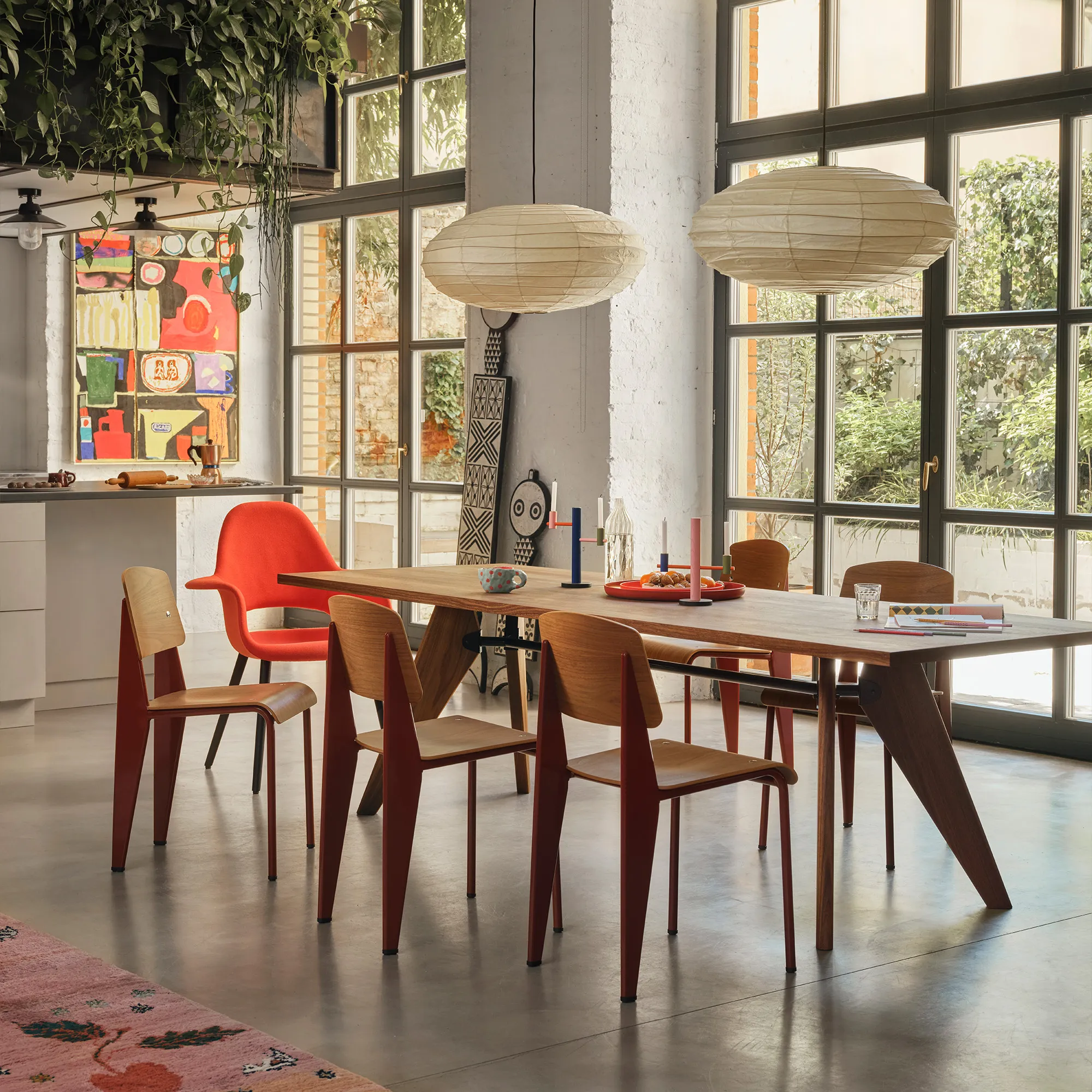 Table S.A.M. Bois spisebord - 6