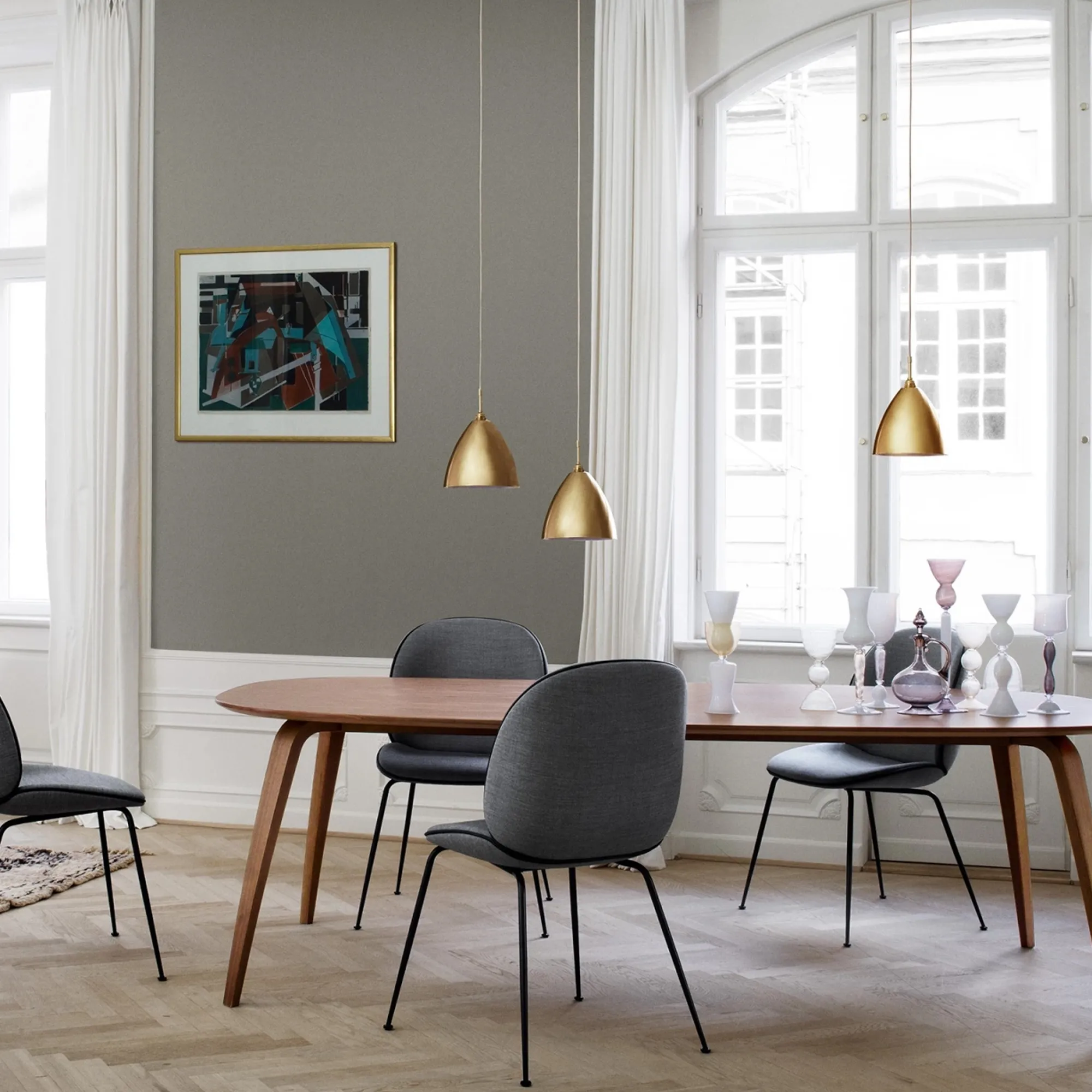 Bestlite BL9 hanglamp Ø16 cm zwart messing - 14