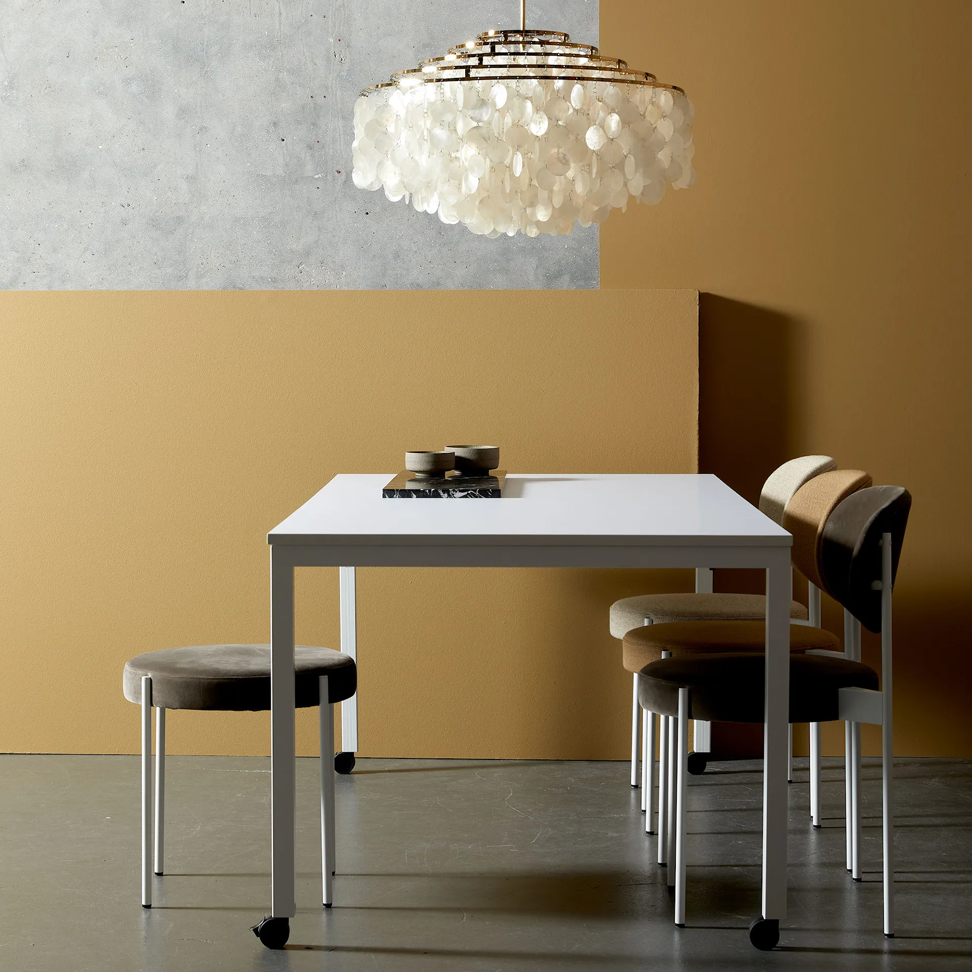 Panton Move Table White - Verpan - Verner Panton - NO GA