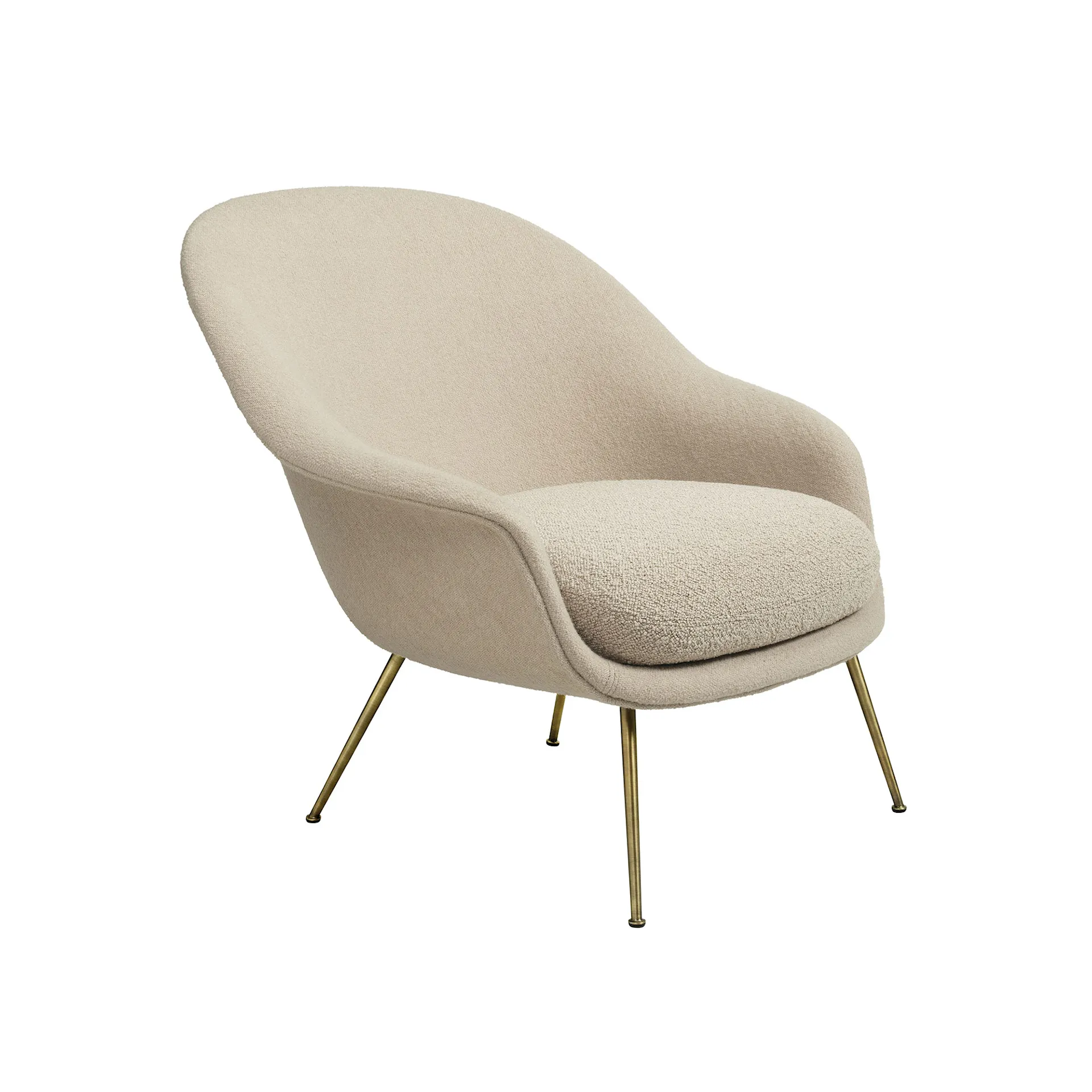 Bat Lounge Chair - Low back - Gubi - GamFratesi - NO GA