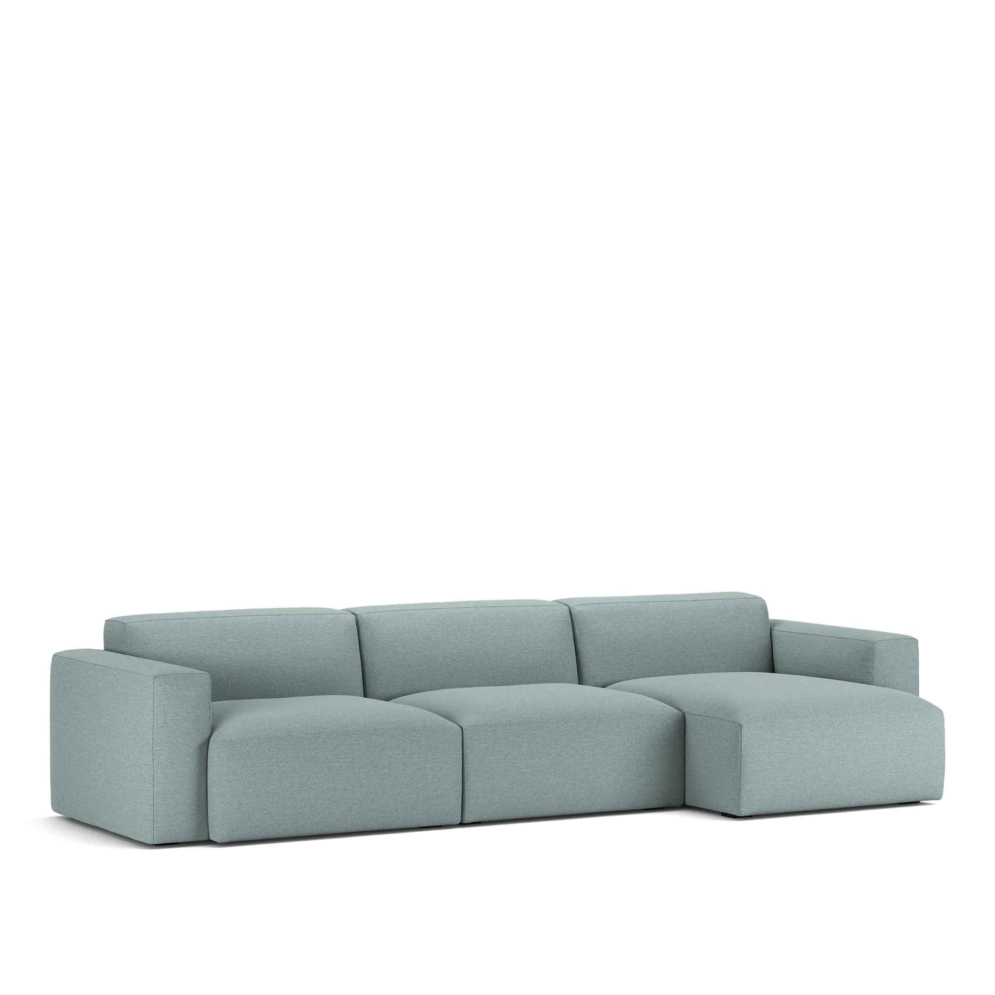 Brick 3-Seater Chaise Lounge Right - 2