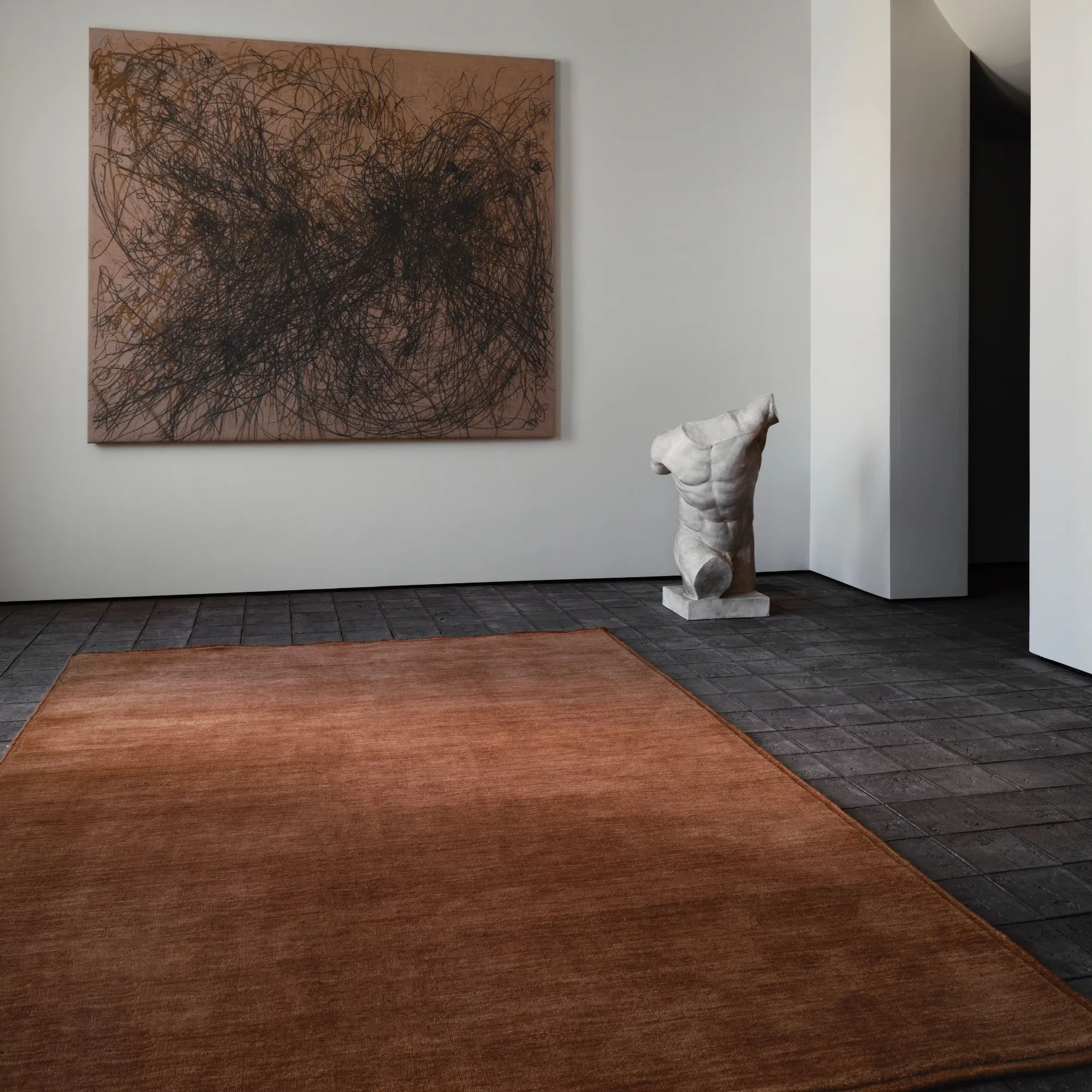 Palette Rust Rug - 6