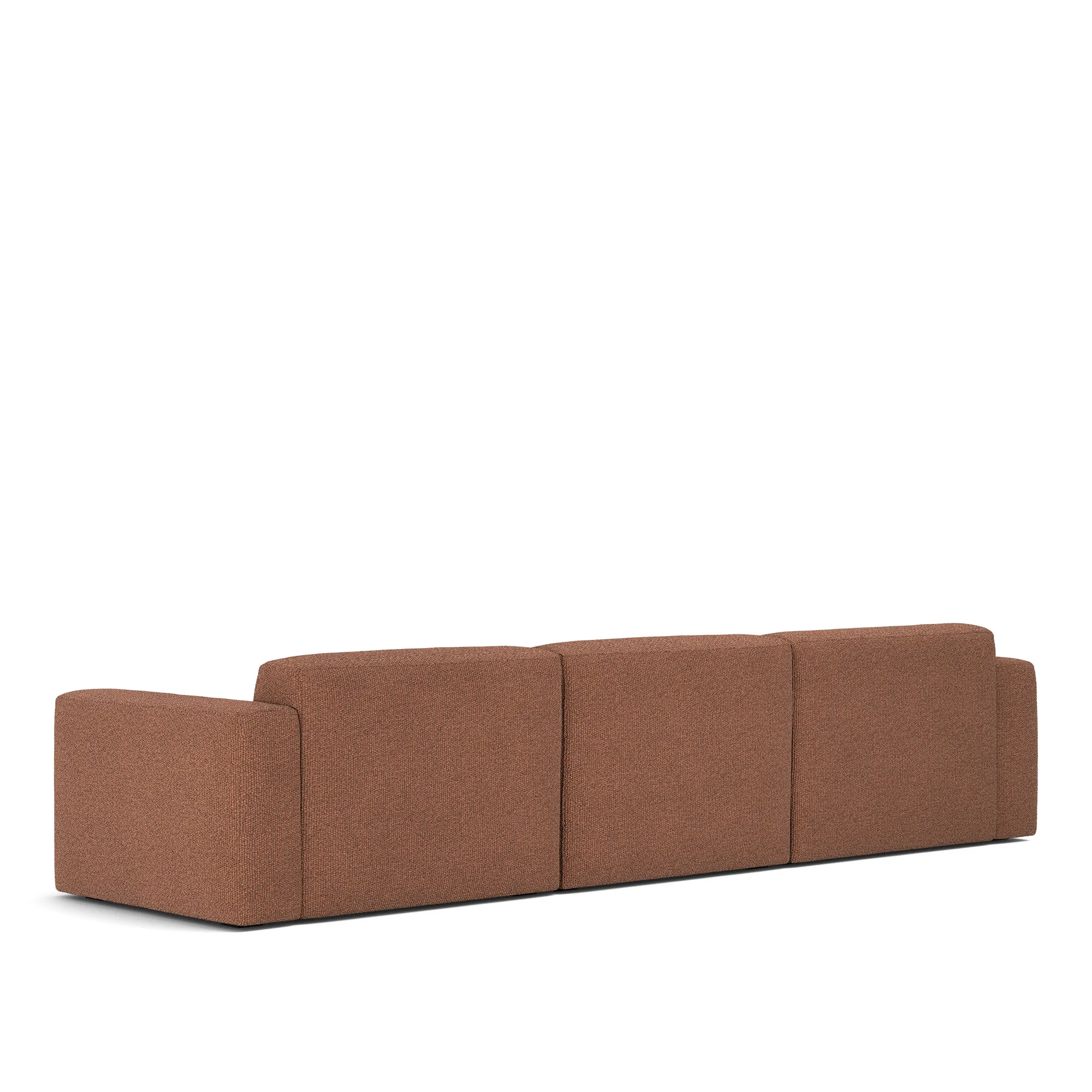 Brick 3-Seater Chaise Lounge Left - 7
