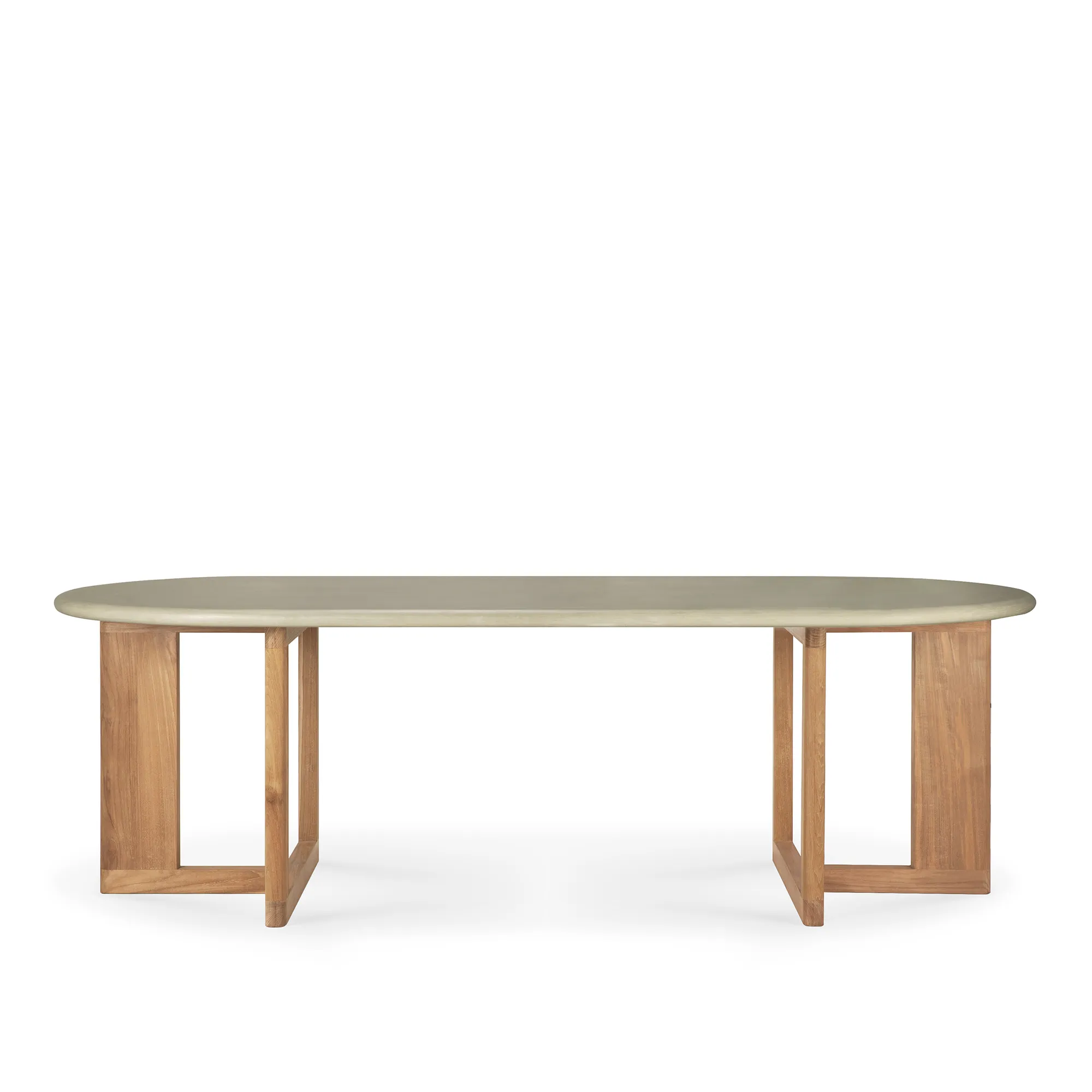 Trestle Outdoor Dining Table - 7