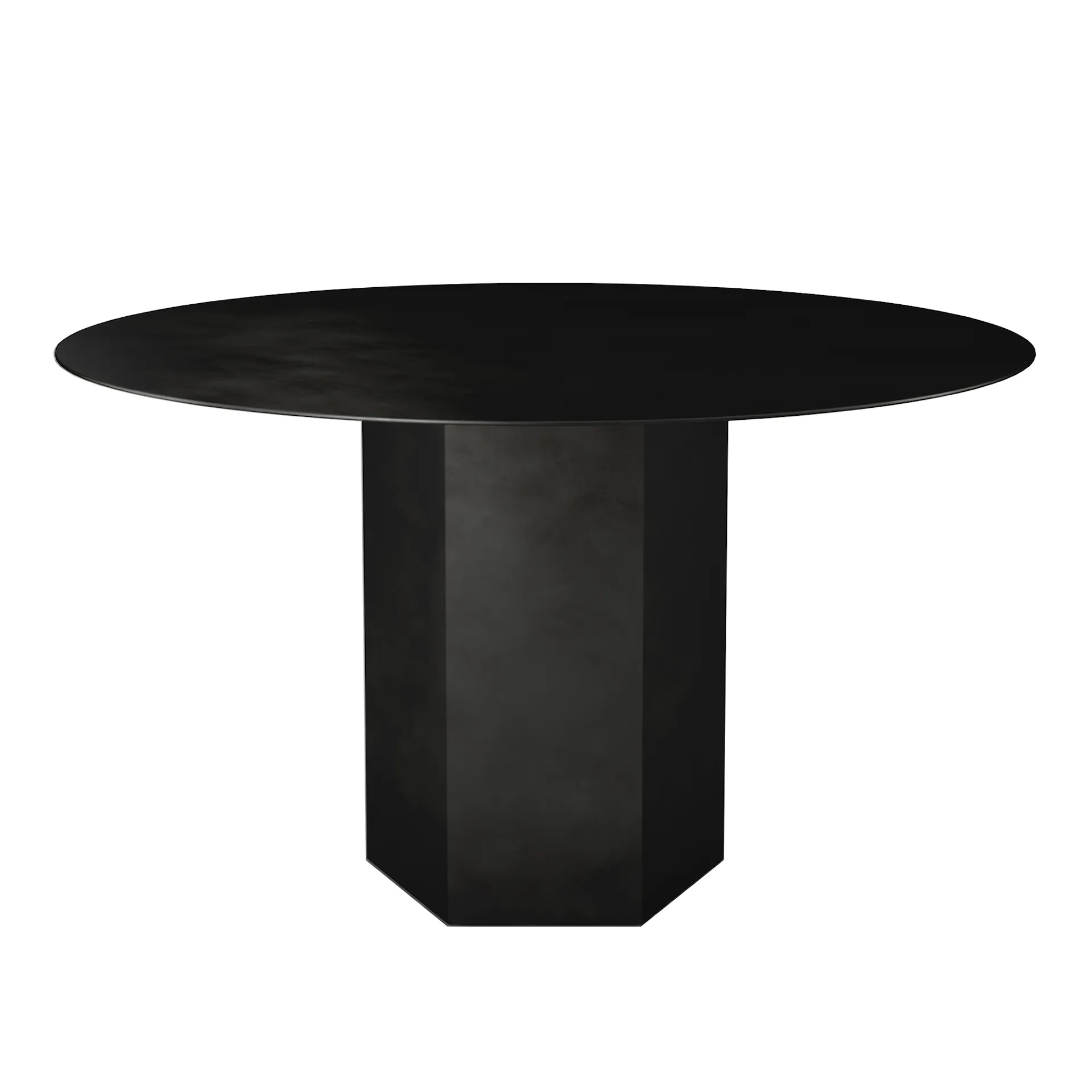 Epic Steel Dining Table Ø130 - Gubi - GamFratesi - NO GA