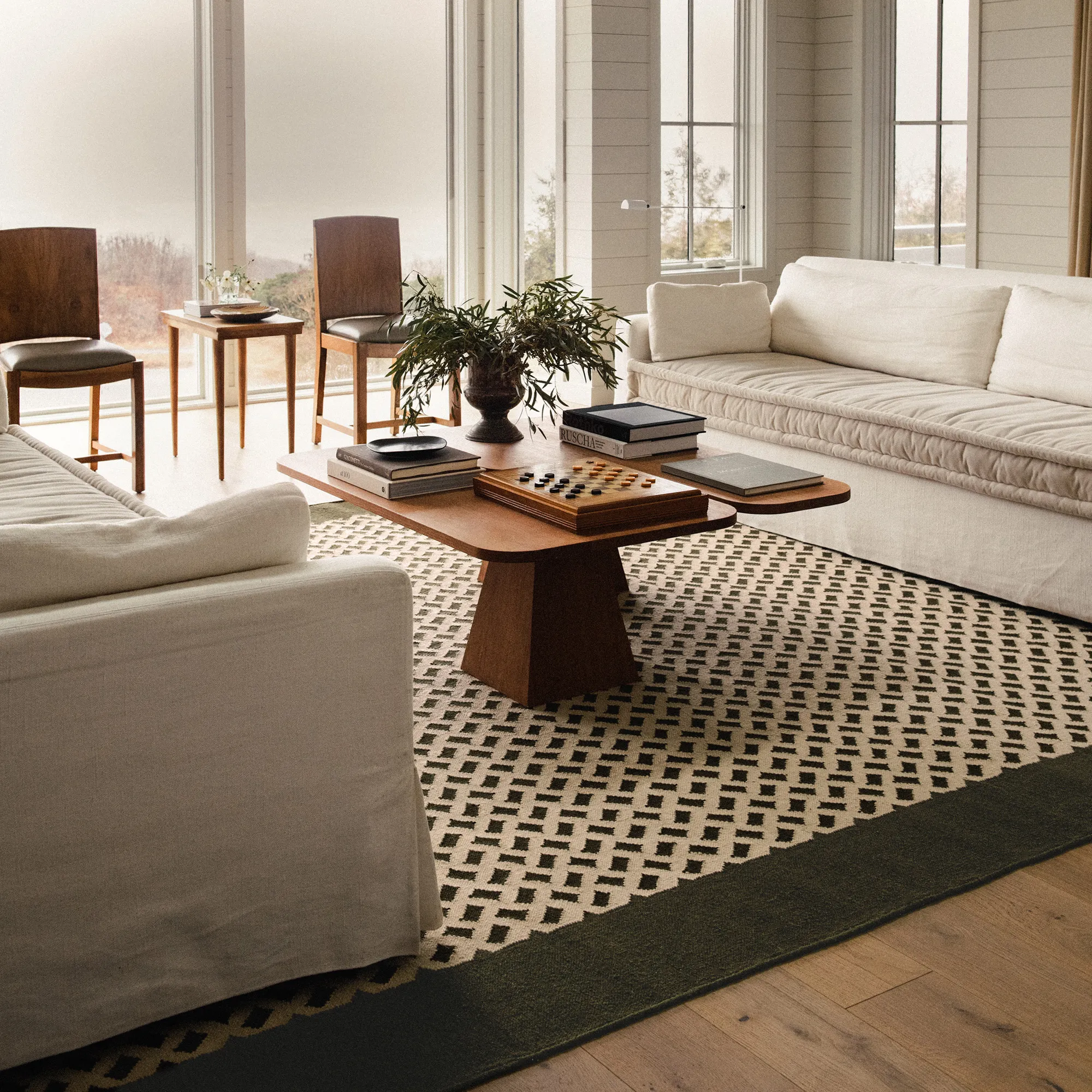 Orleans Beige/Green villamatto
