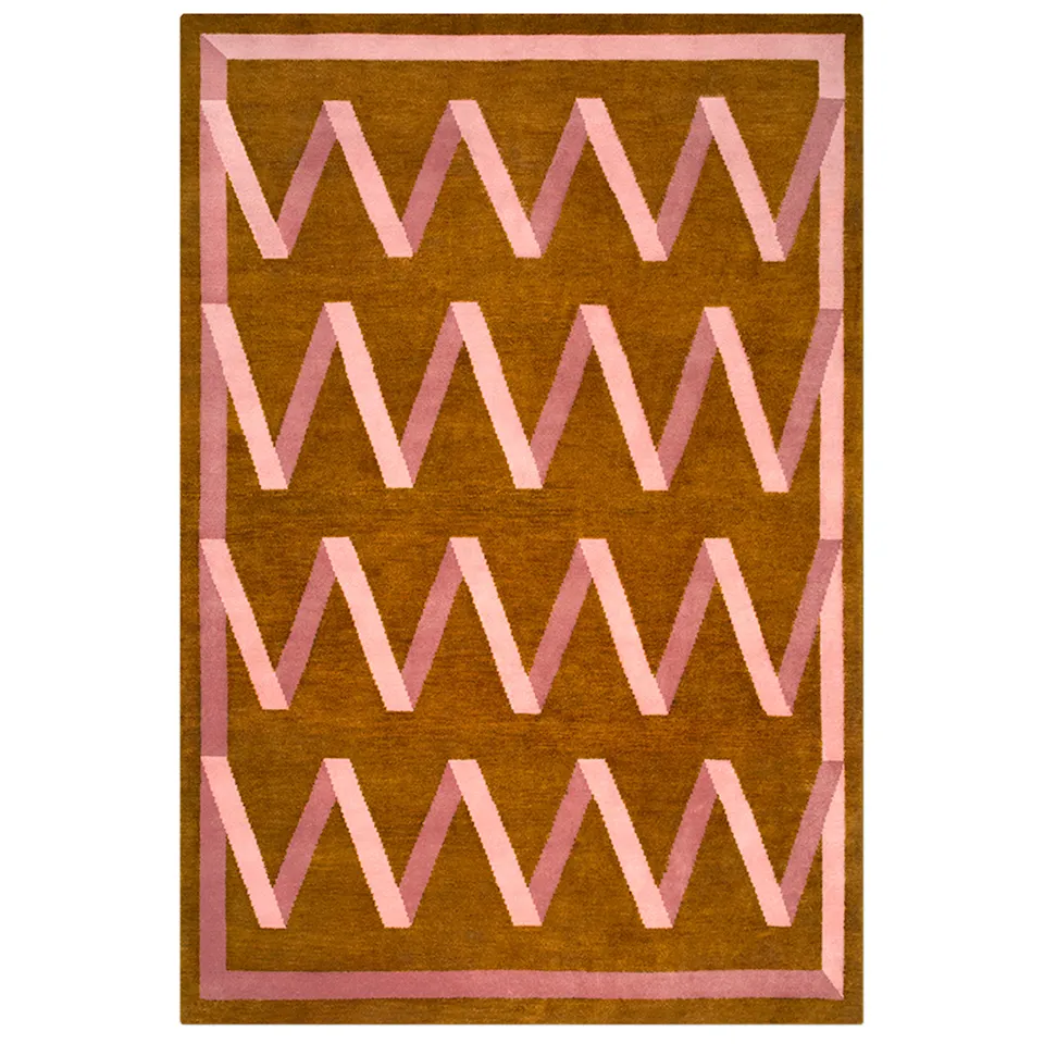 Folding Ribbon Amber villamatto
