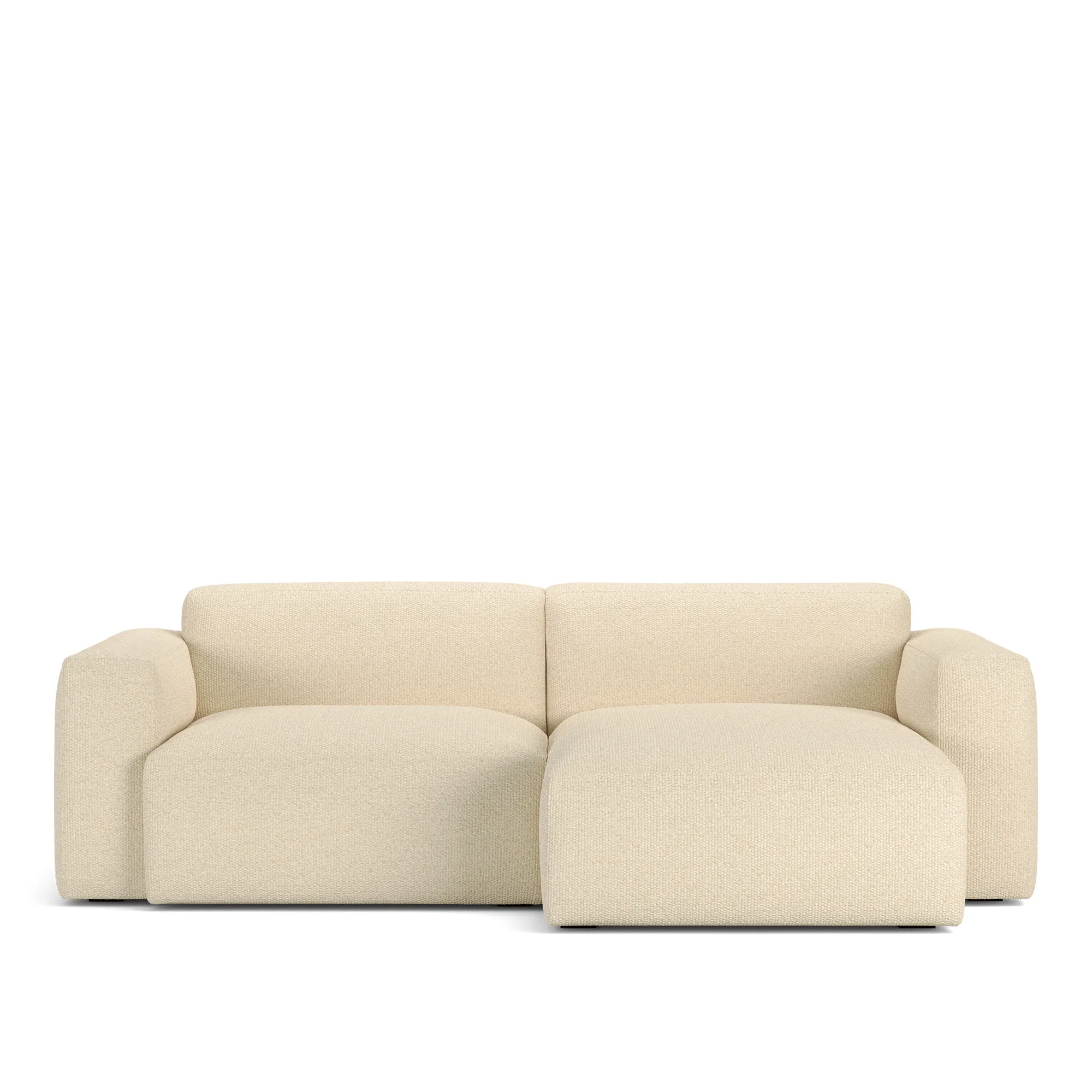 Brick 2-Seater Chaise Lounge Right - 1