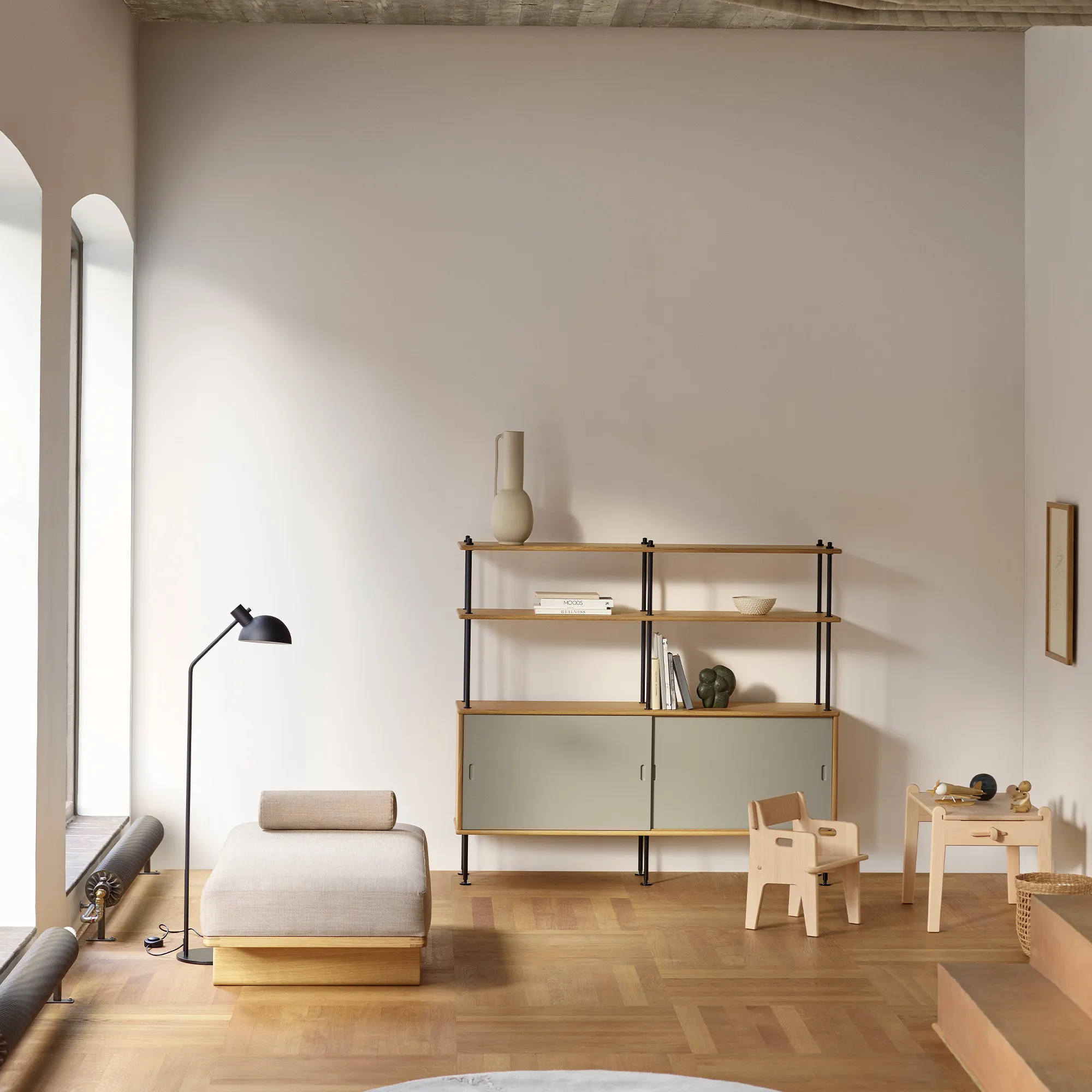 BM0253 Shelving System 129 x 150 cm - 11