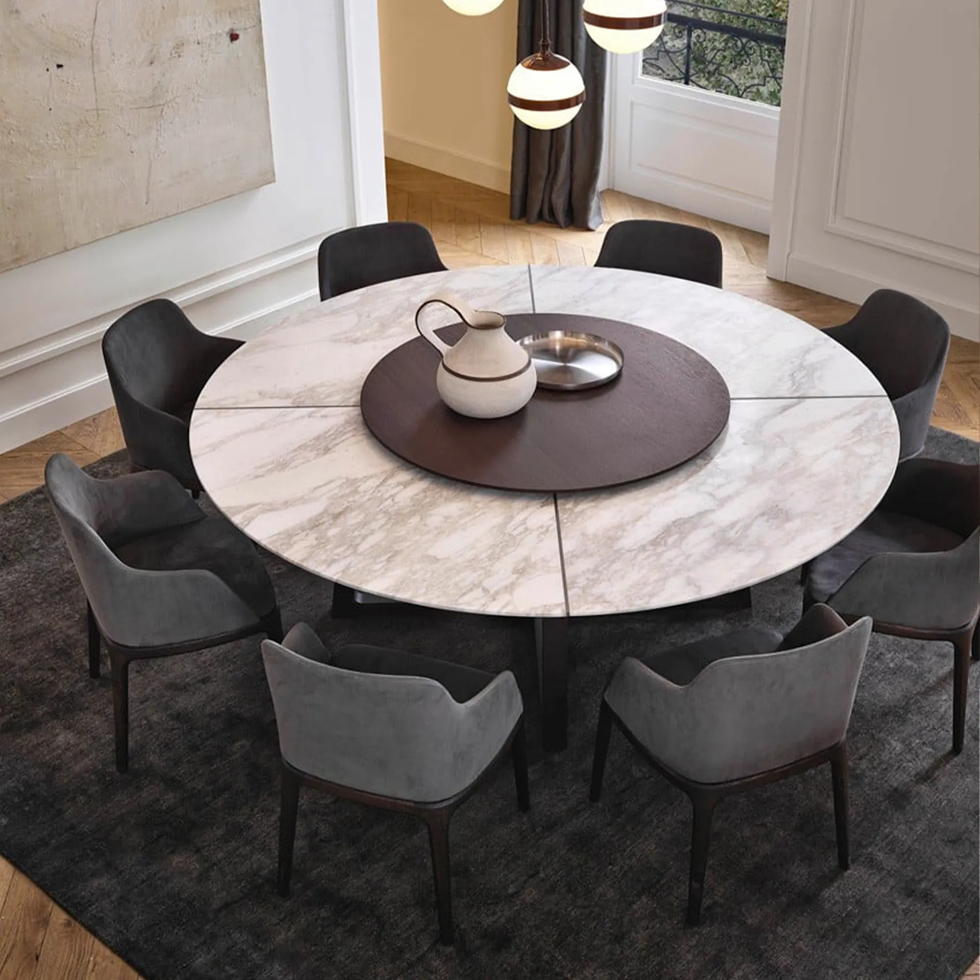 Concorde Table Round Ø137 cm - Poliform - NO GA