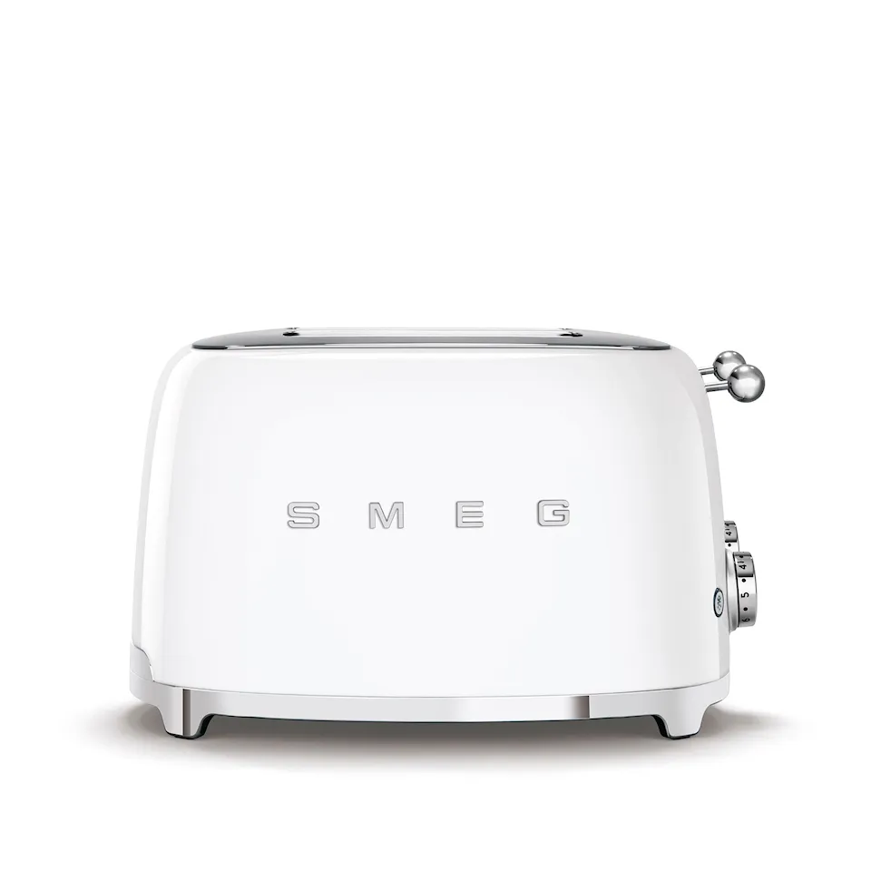 Smeg 4 Slot Toaster White