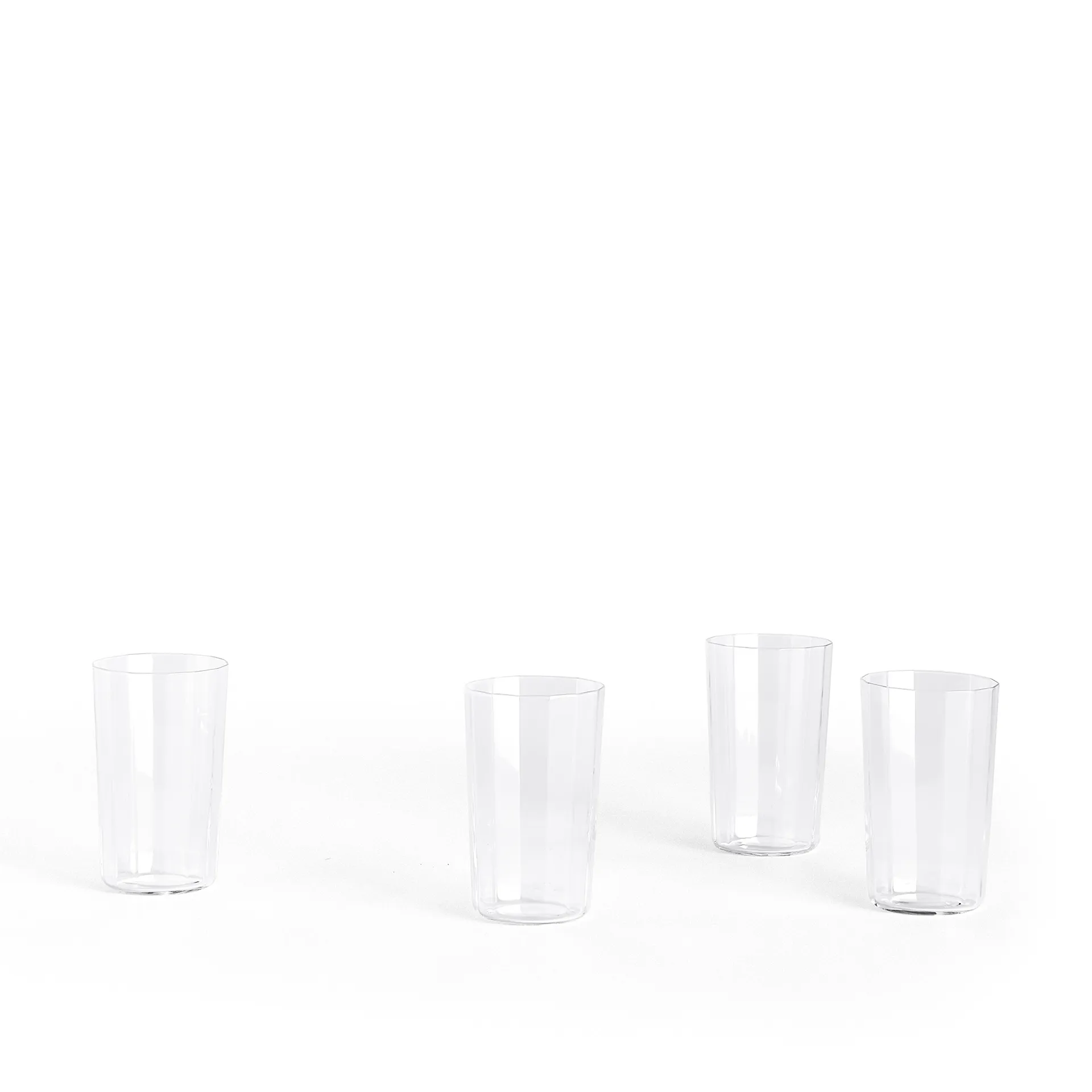 Angle glass 4-pack medium 10 cm clear - HAY - NO GA