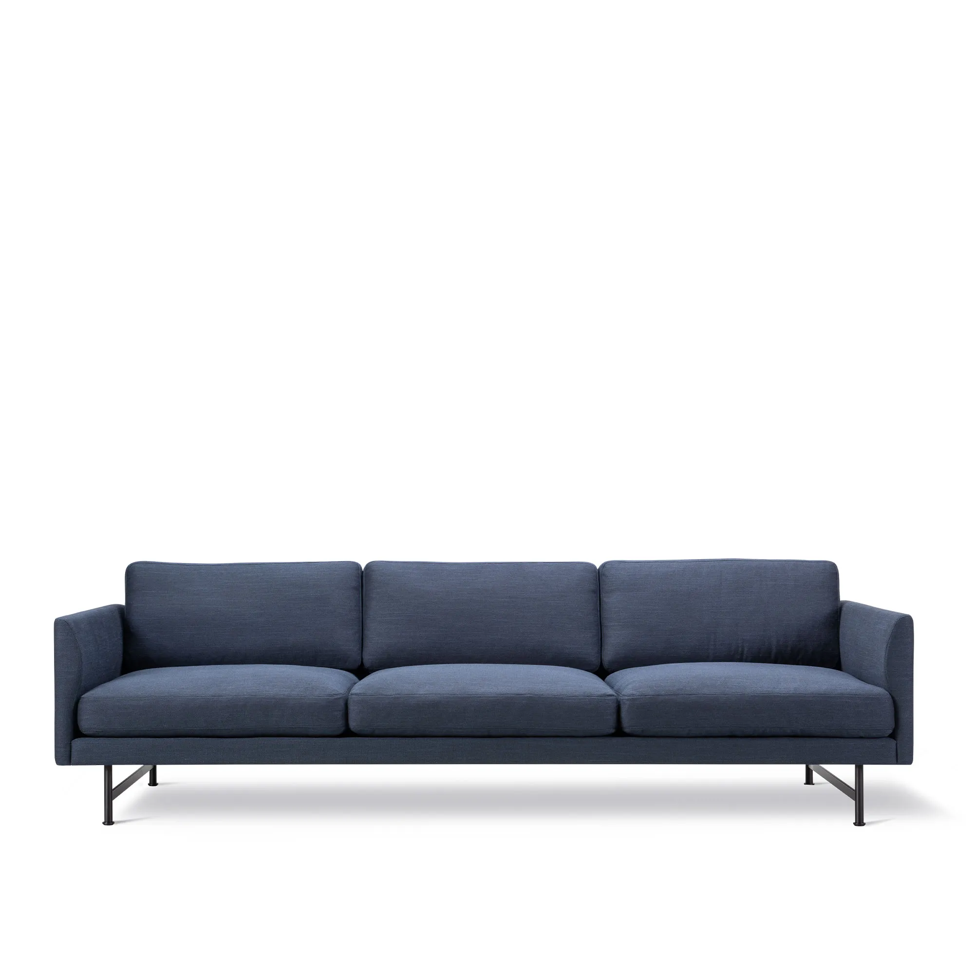 Calmo 3-personers sofa sort metal - 1