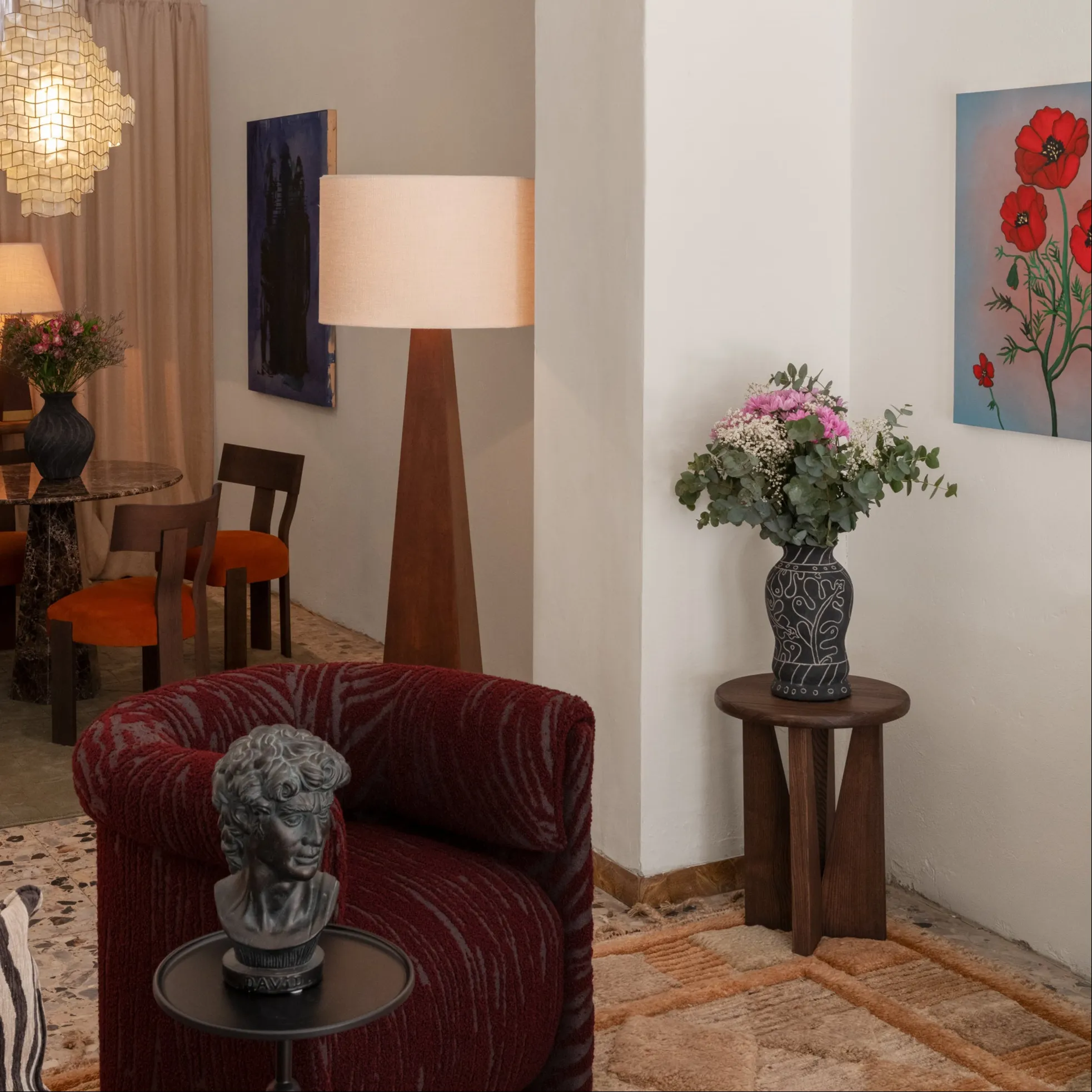 Frida høj vase - 5
