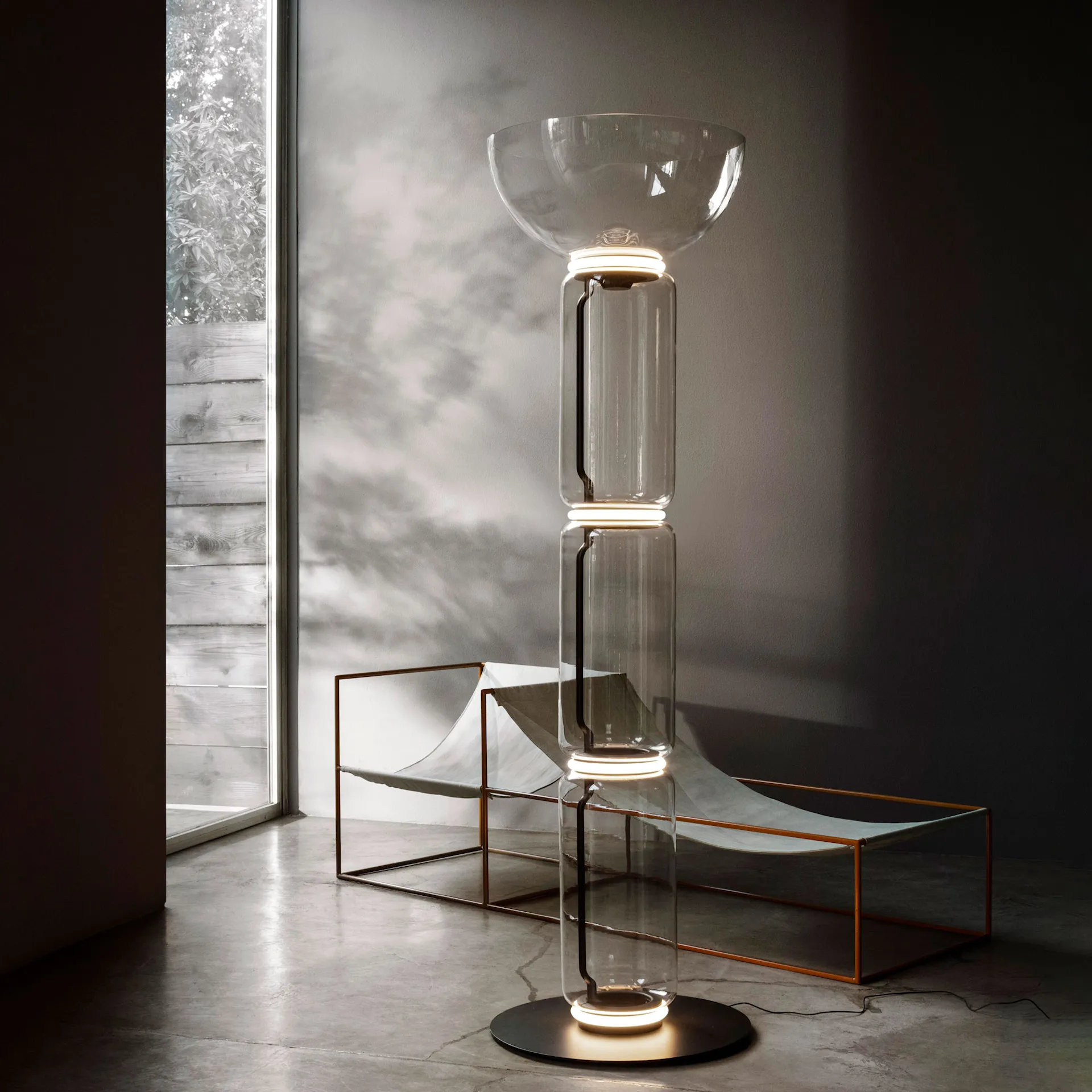 Noctambule 3 Bowl / Floor lamp - Flos - Konstantin Grcic - NO GA