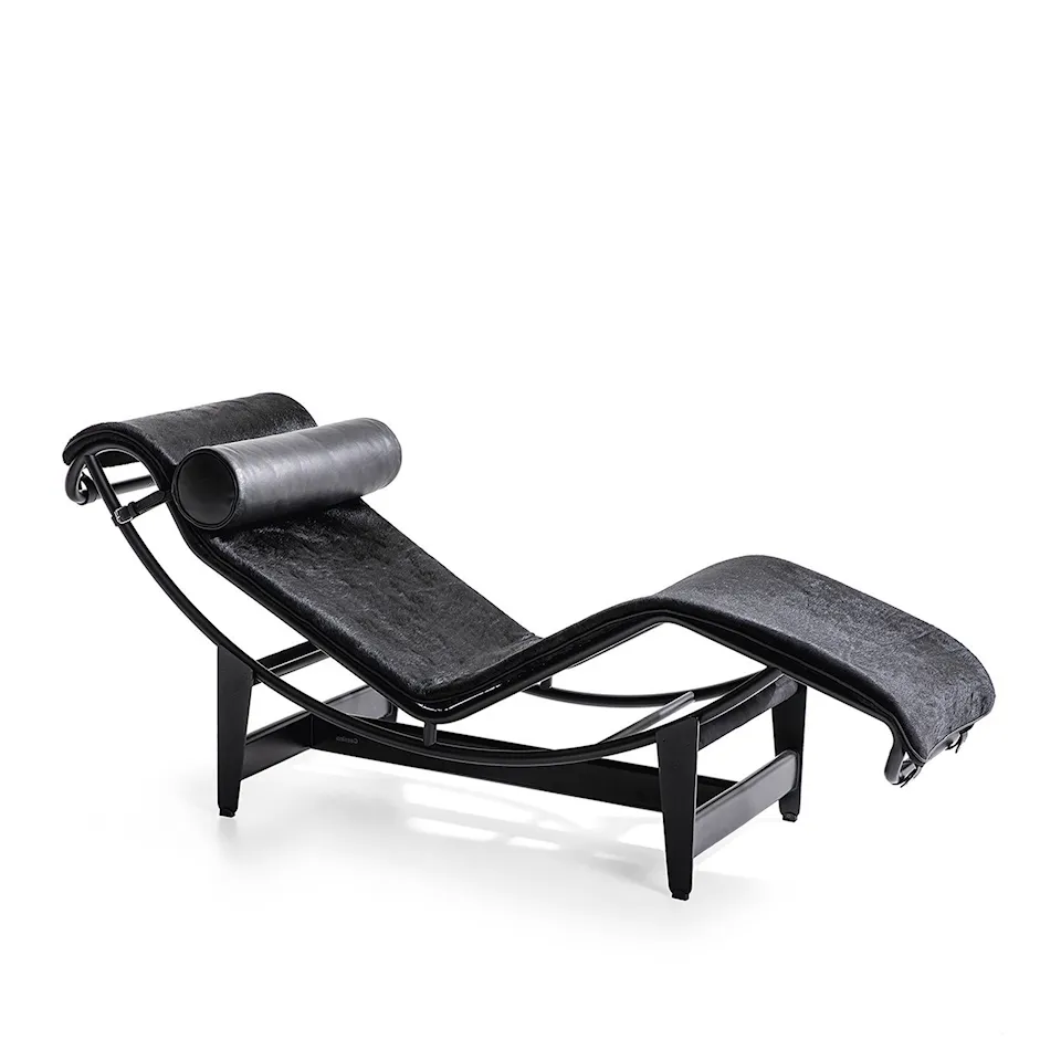 LC4 Noire Chaise Longue