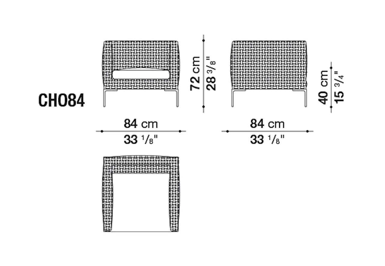 Charles Outdoor Armchair