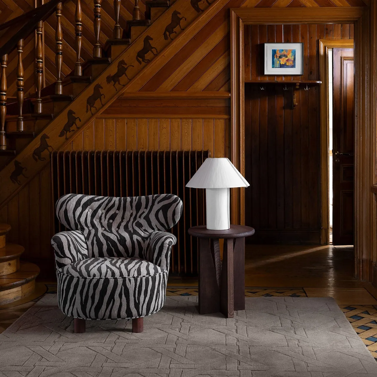 Manuela Light Beige Wool Rug