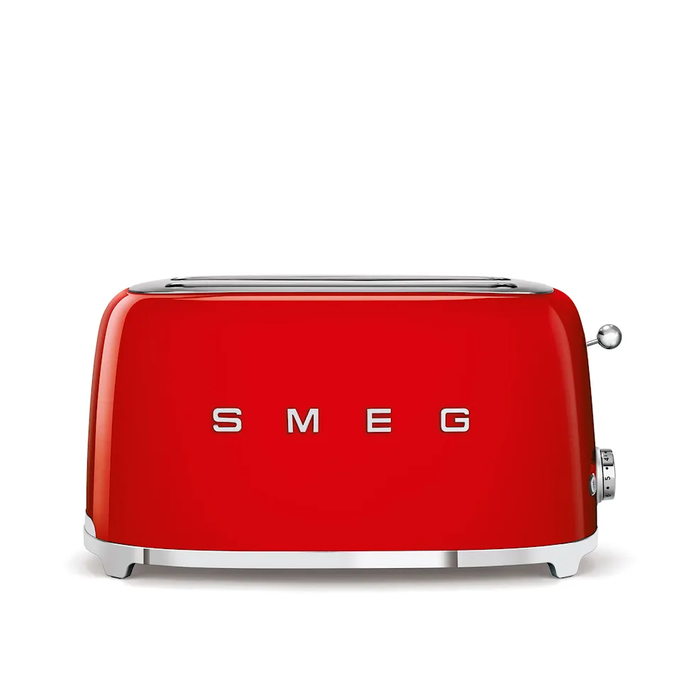 Smeg 4 Slice Toaster Red