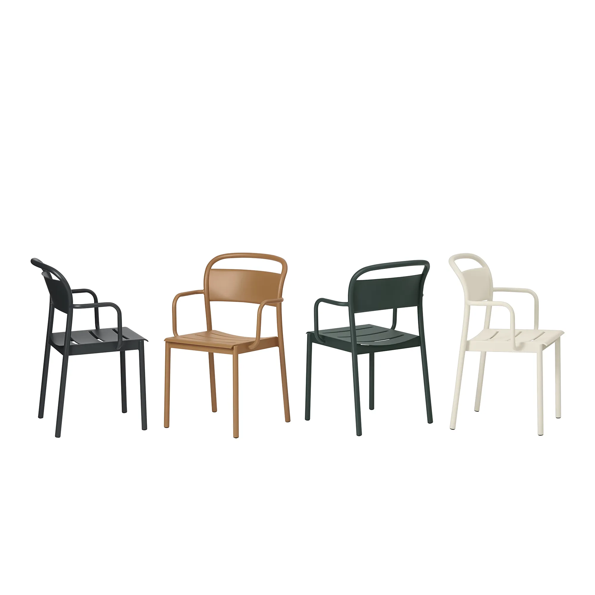 Linear Steel buitenfauteuil - 13