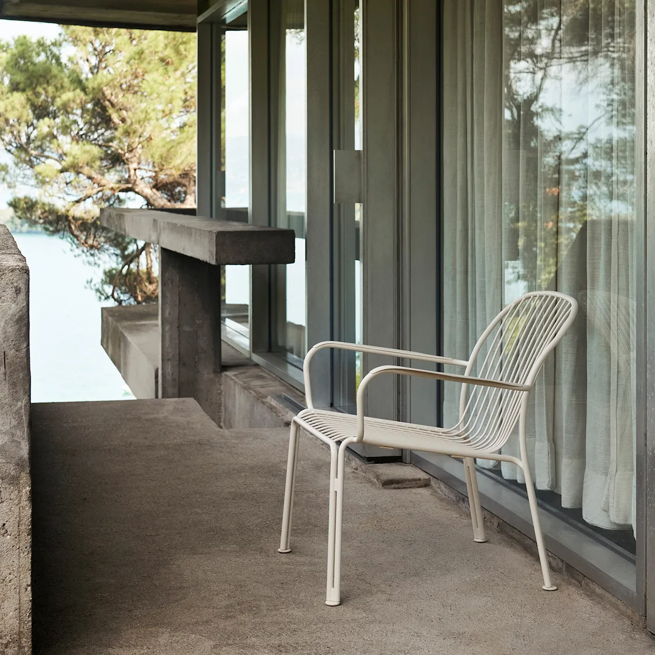 Thorvald Lounge Armchair SC101, Ivory