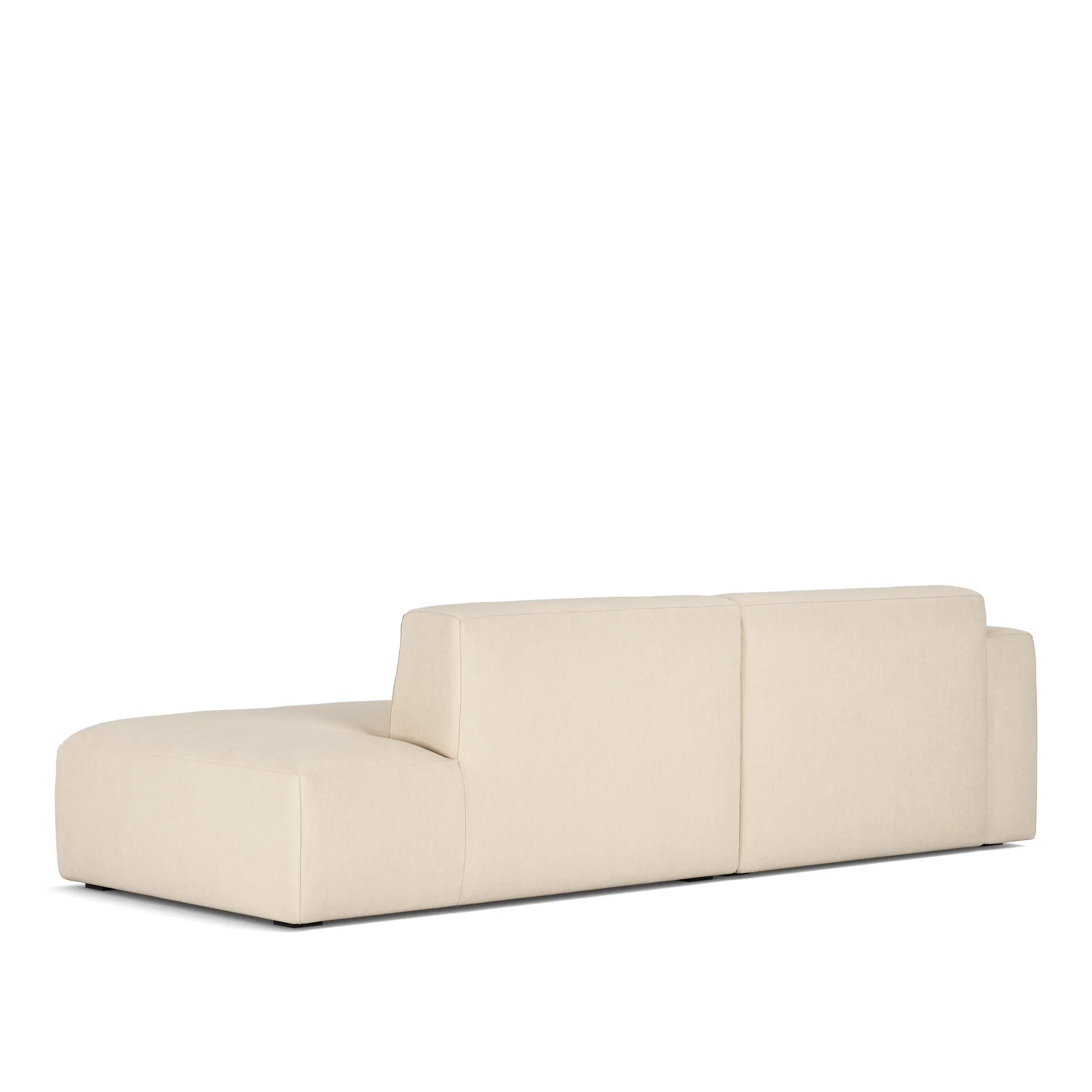 Brick 2-Seater Chaise Lounge Open End Right - 7