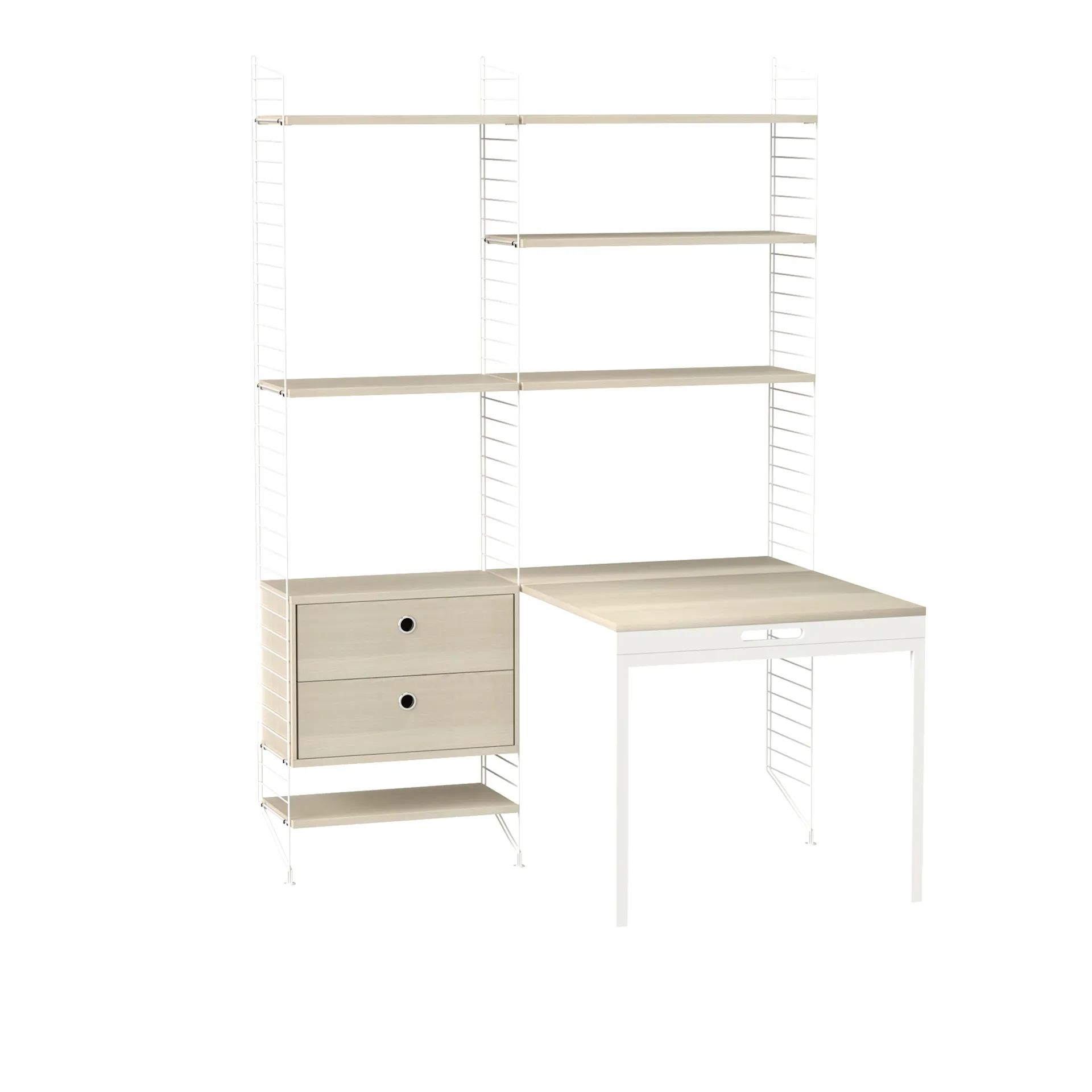 String Workplace E Oak White - String - Nils Strinning - NO GA