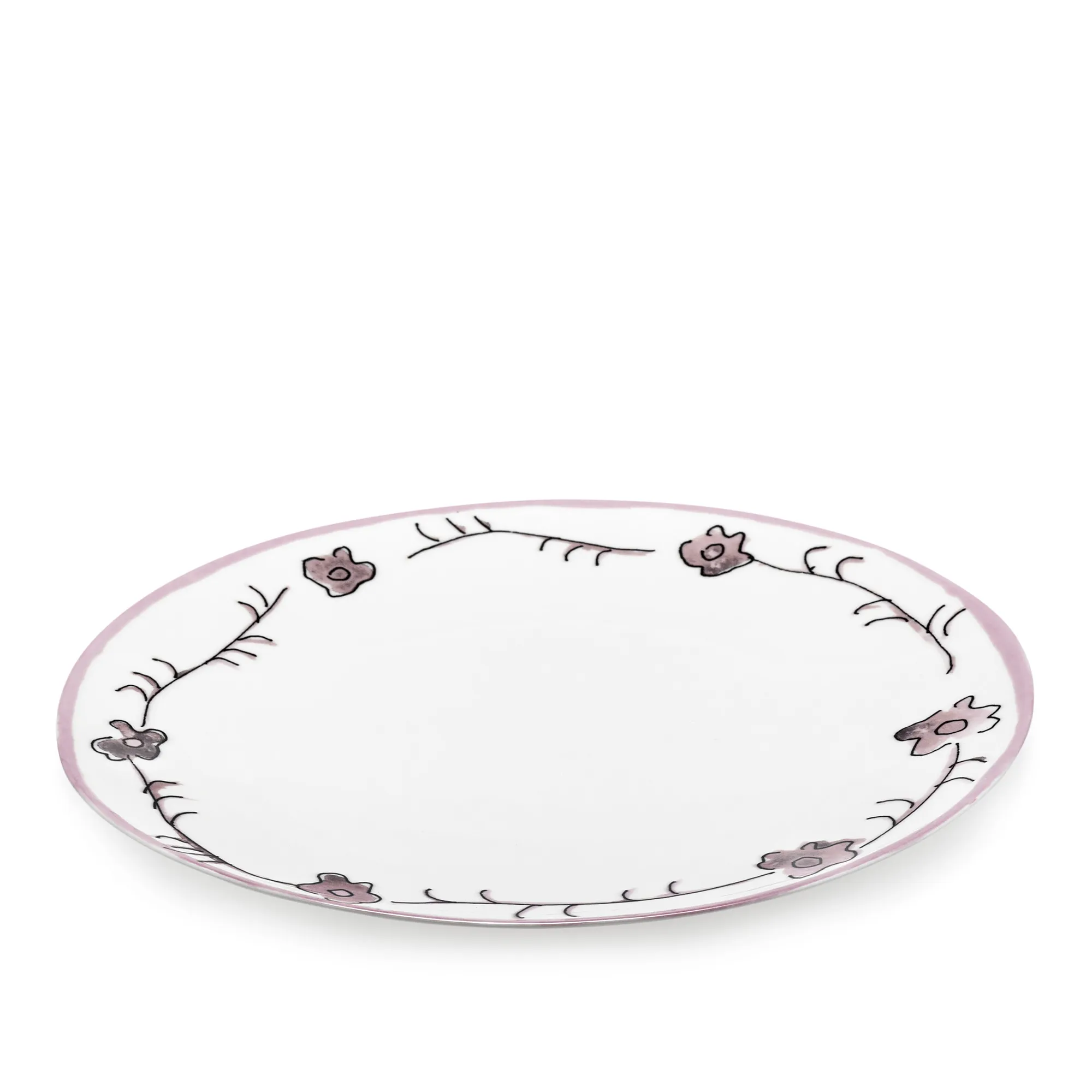 Plate L Dark Viola - Set of 2 - 1