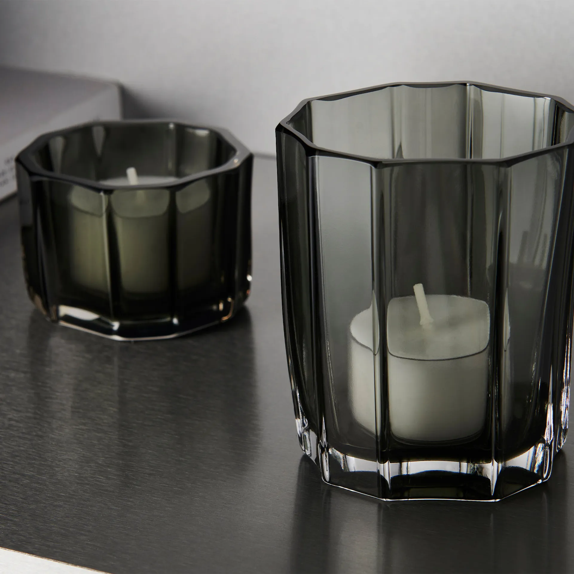 Reed Candle Holder 85 mm - Orrefors - Monica Förster - NO GA