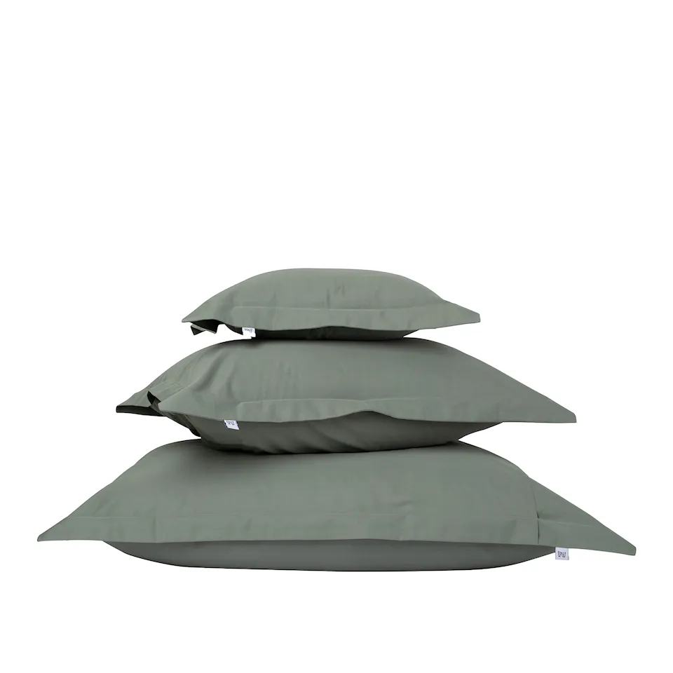 Satina Pillowcase Green