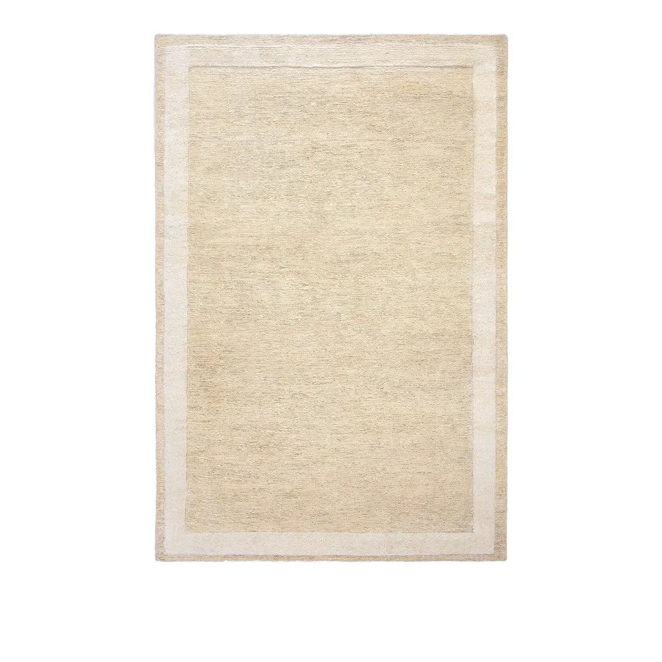 Jute Frame Cream tæppe