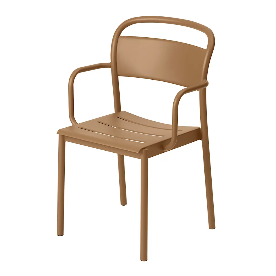 Linear Steel Outdoor Armchair
