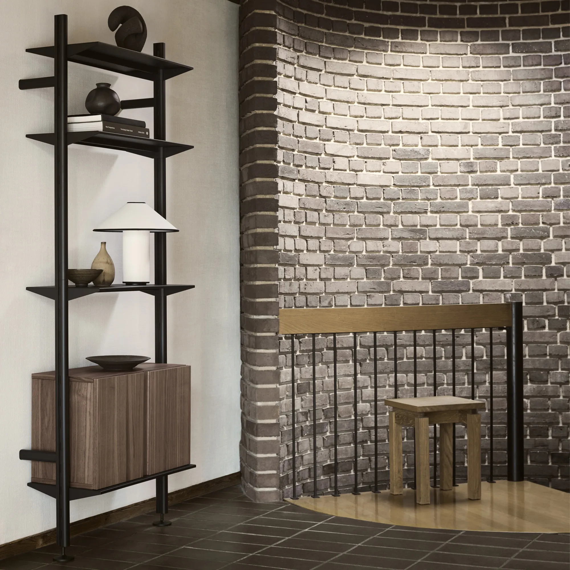 Pira G2 W-B White/Walnut - 2