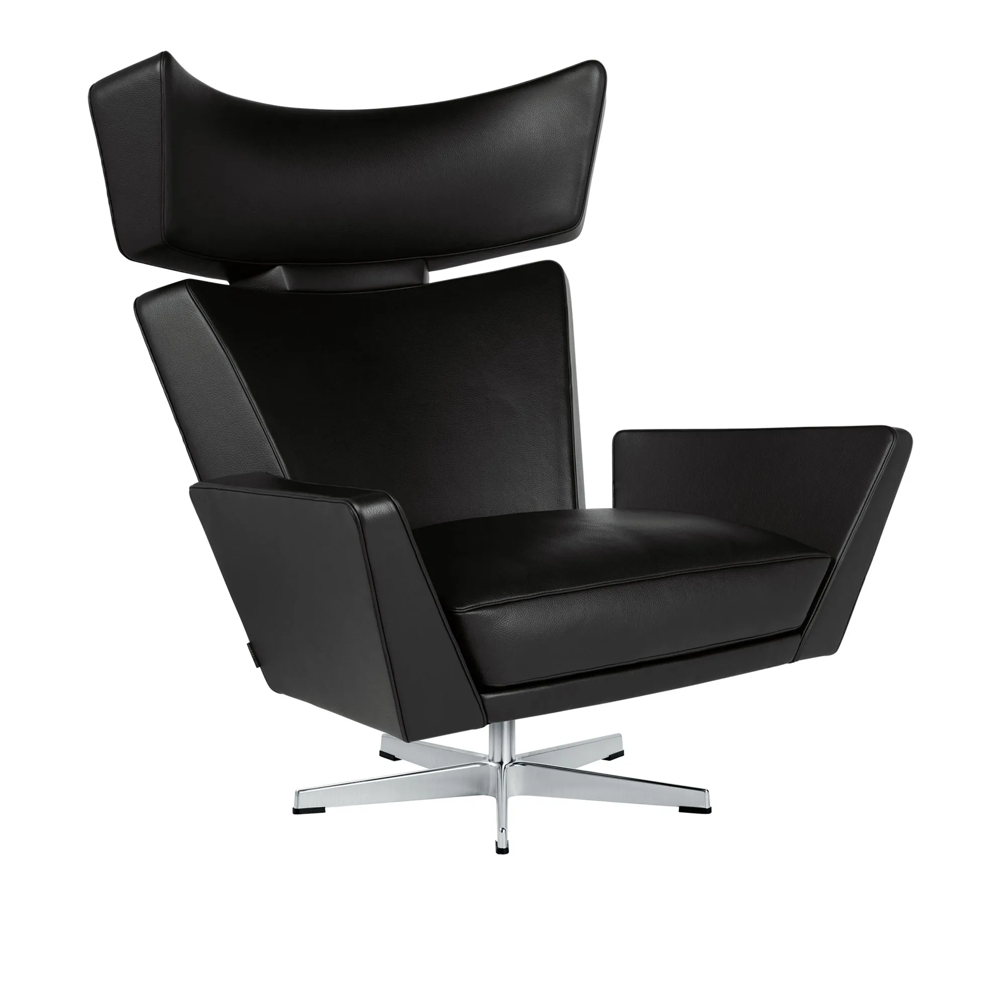 4201 Oksen fauteuil Satin Polished - 1