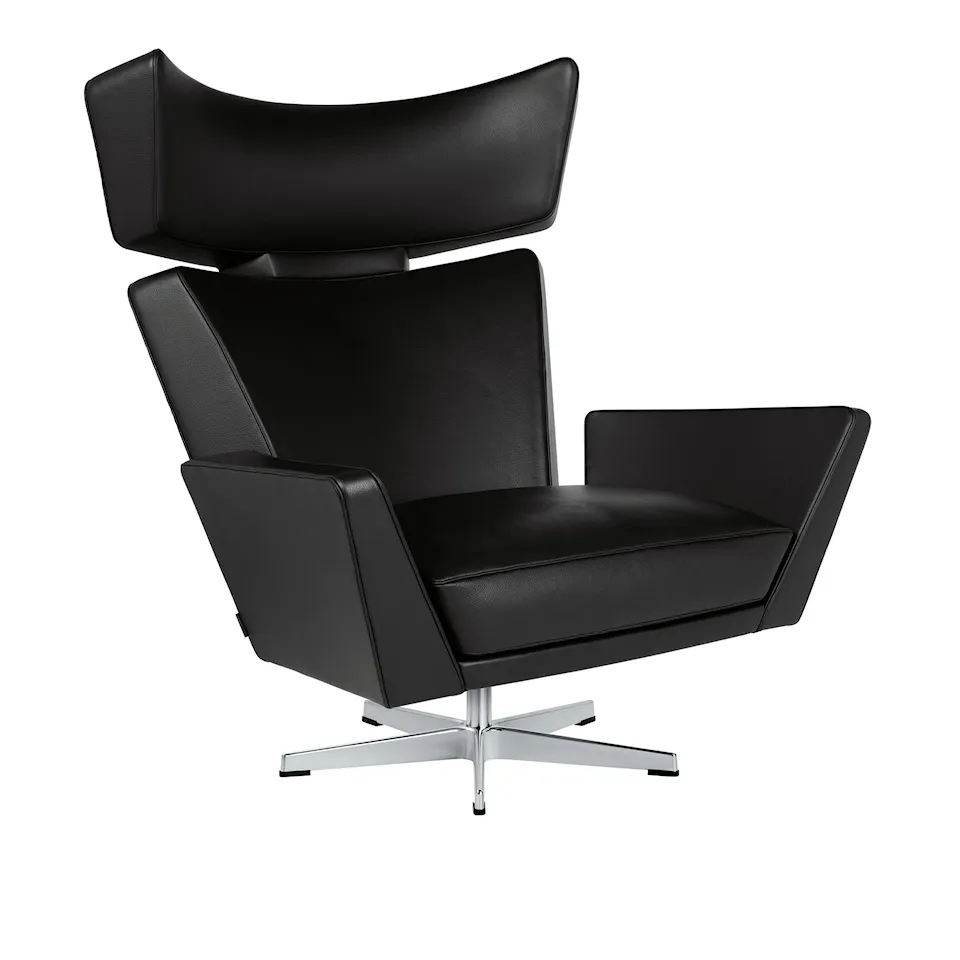 4201 Oksen Armchair Satin Polished