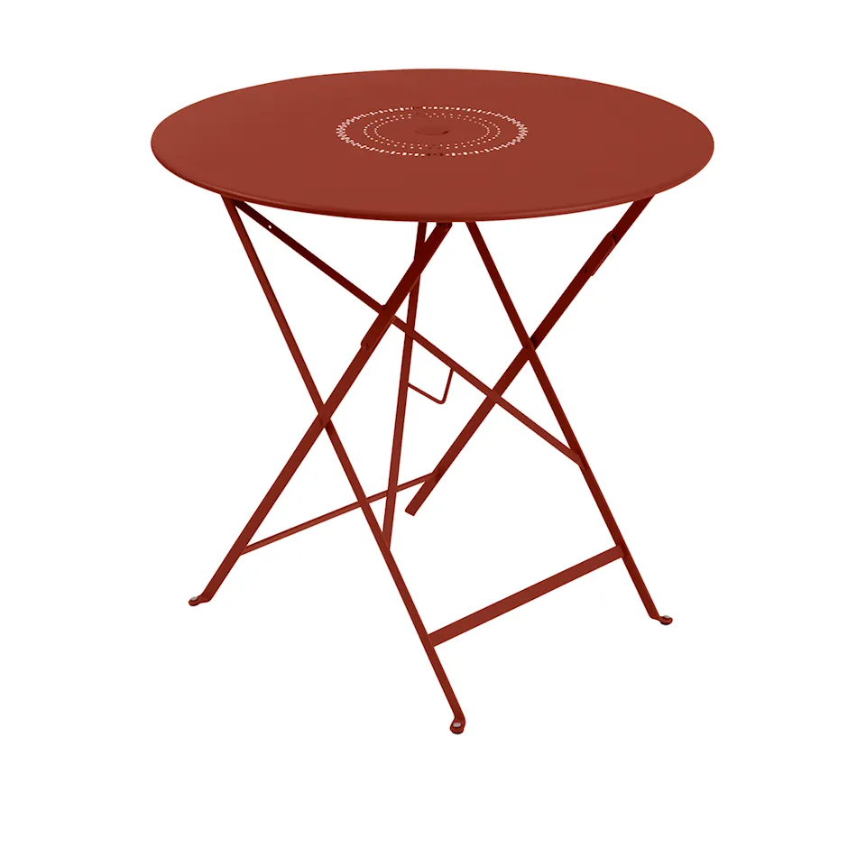 Floréal Table Ø 77 cm, Red Ochre