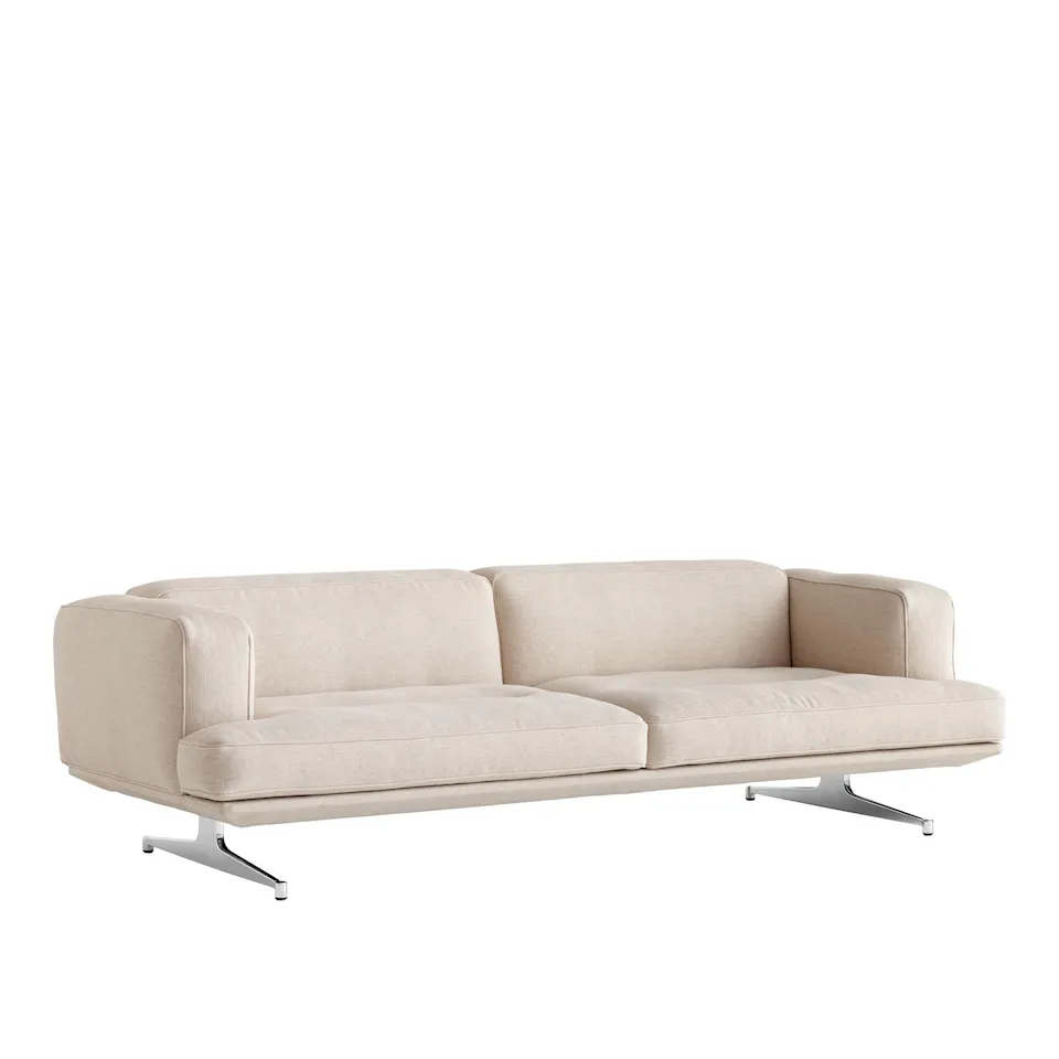 Inland AV23 3-personers sofa aluminium
