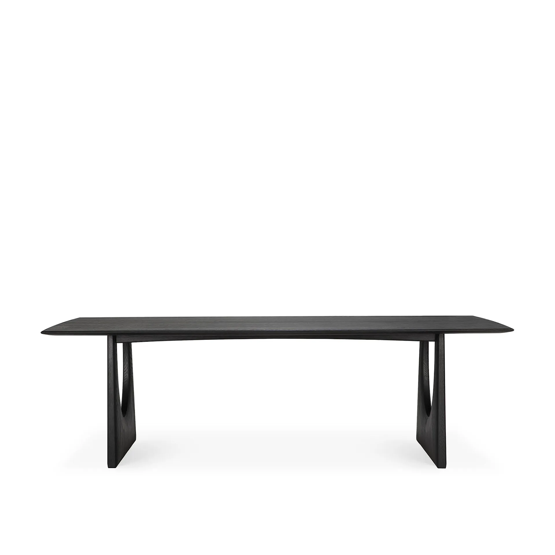 Geometric Dining Table Black Oak - Ethnicraft - NO GA