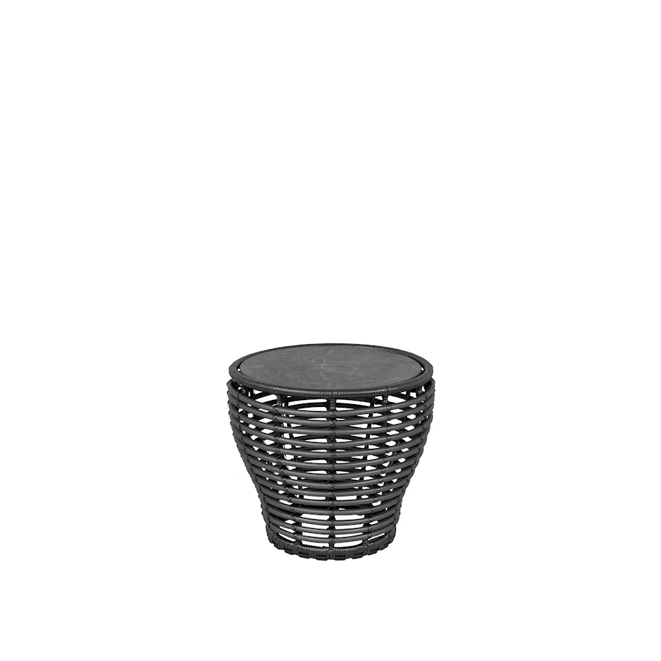 Basket Coffee Table Small, Graphite