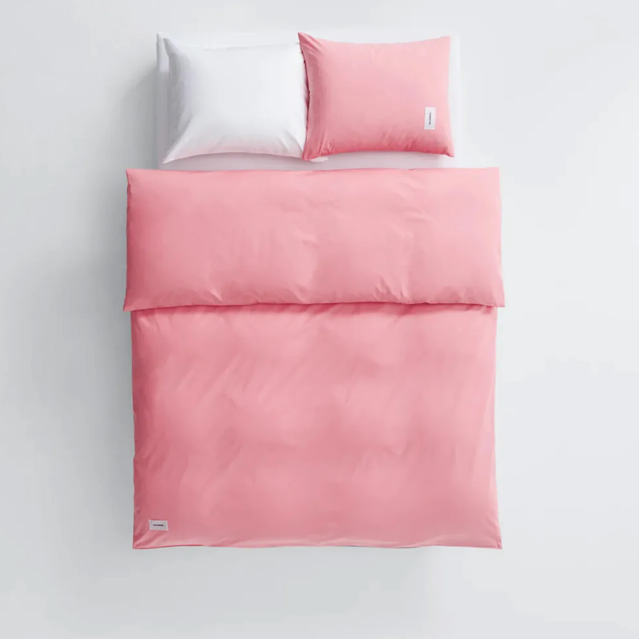 Pure Duvet Cover Poplin Coral Pink 150 x 210 cm