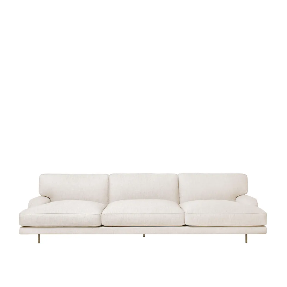 Flaneur 3-personers sofa Antique Brass