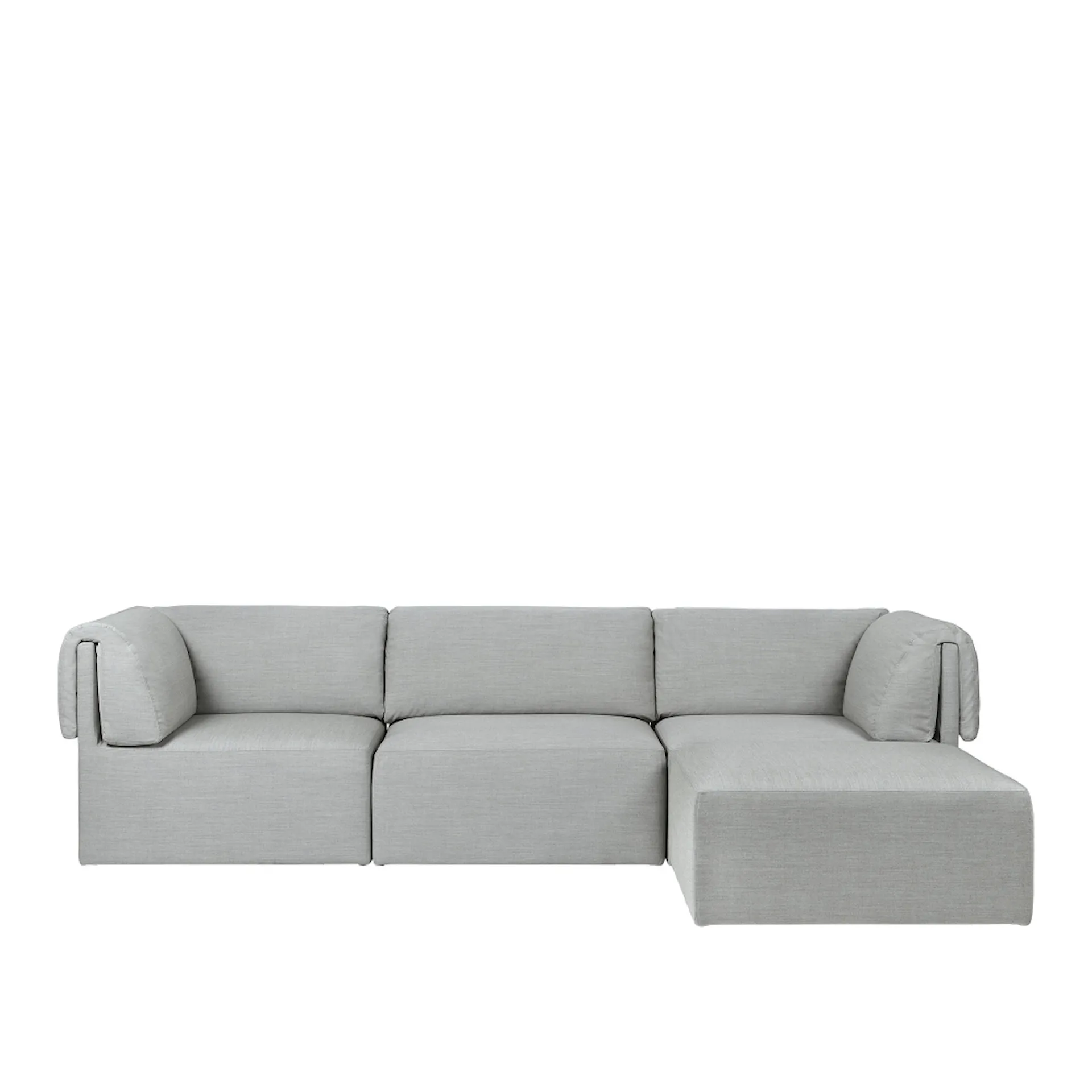 Wonder Sofa 3-seater with Chaise Longue - Gubi - NO GA