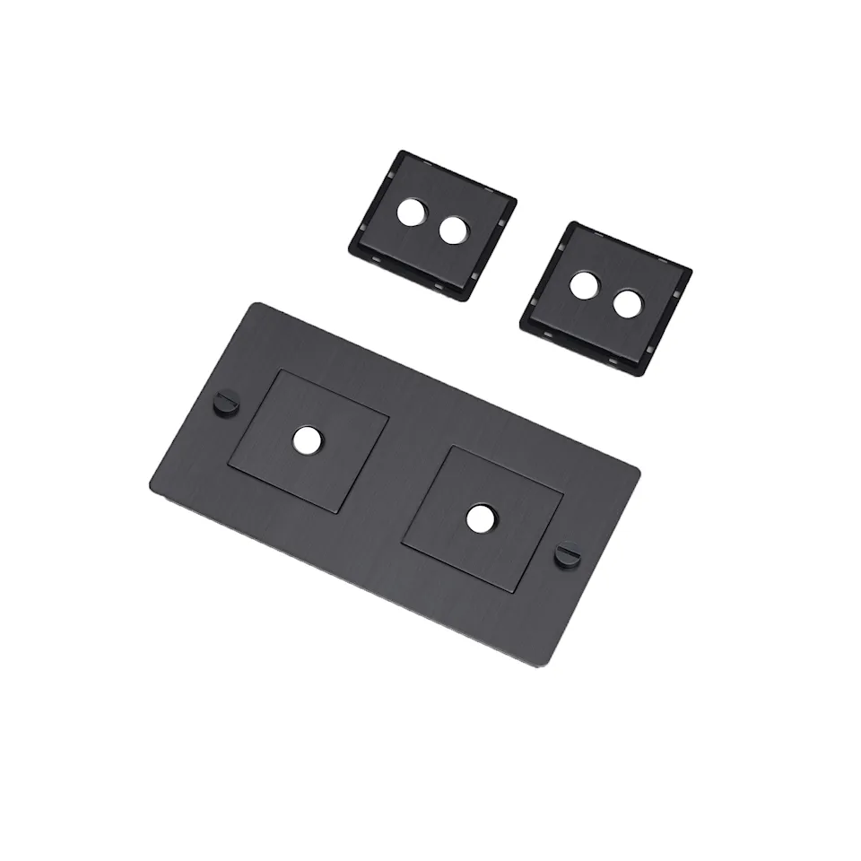 2G Wall Plate Horizontal With Infills