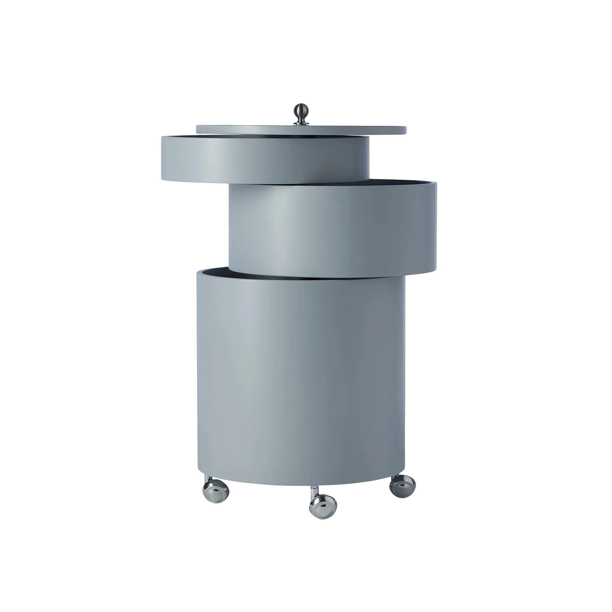 Barboy Side Table & Mobile Storage Unit - 1