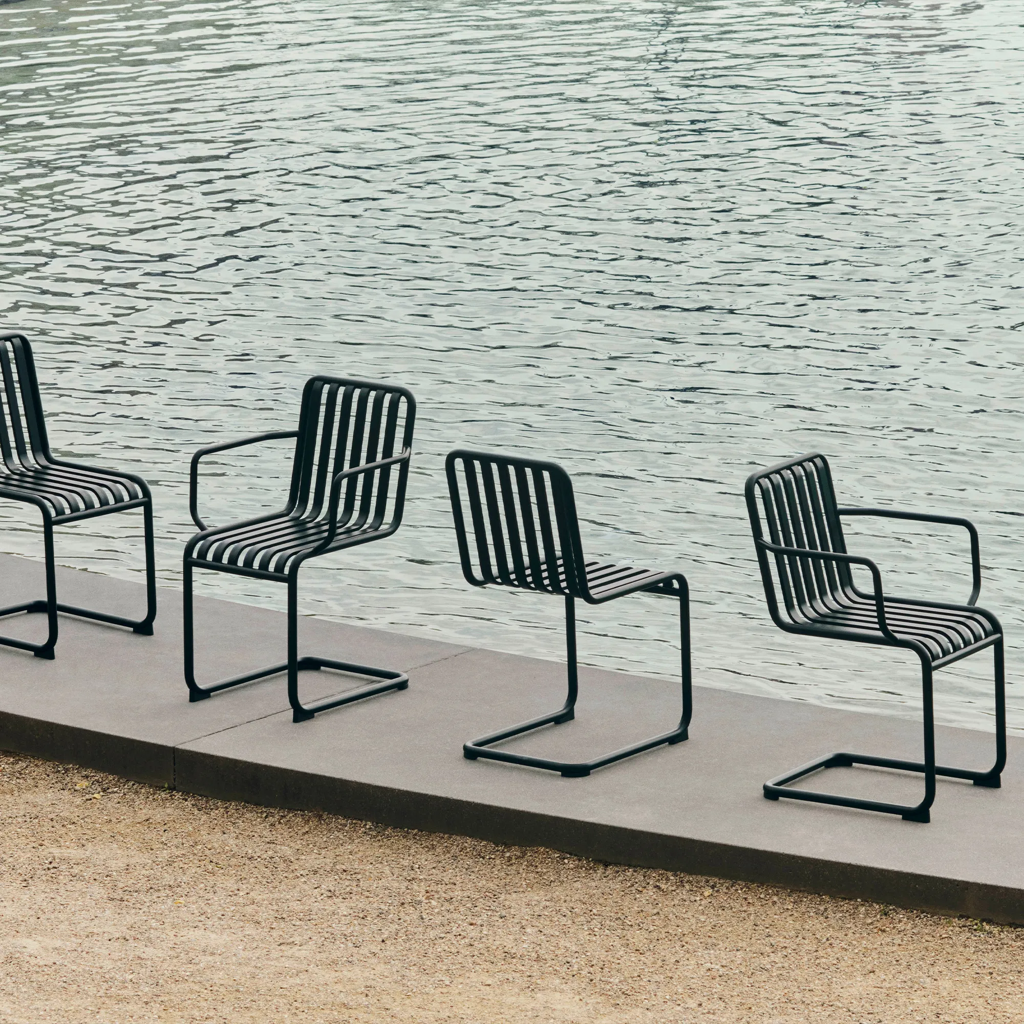 Palissade Cantilever fauteuil voor buiten - 9