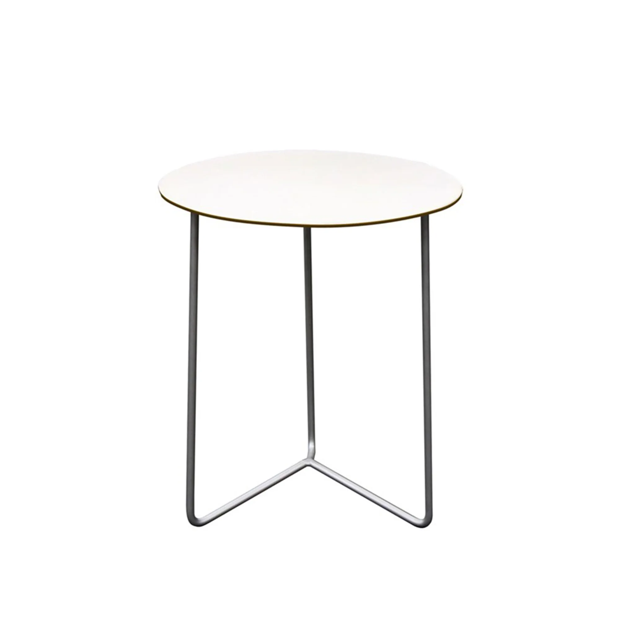 Hight Tech table 60cm white laminate