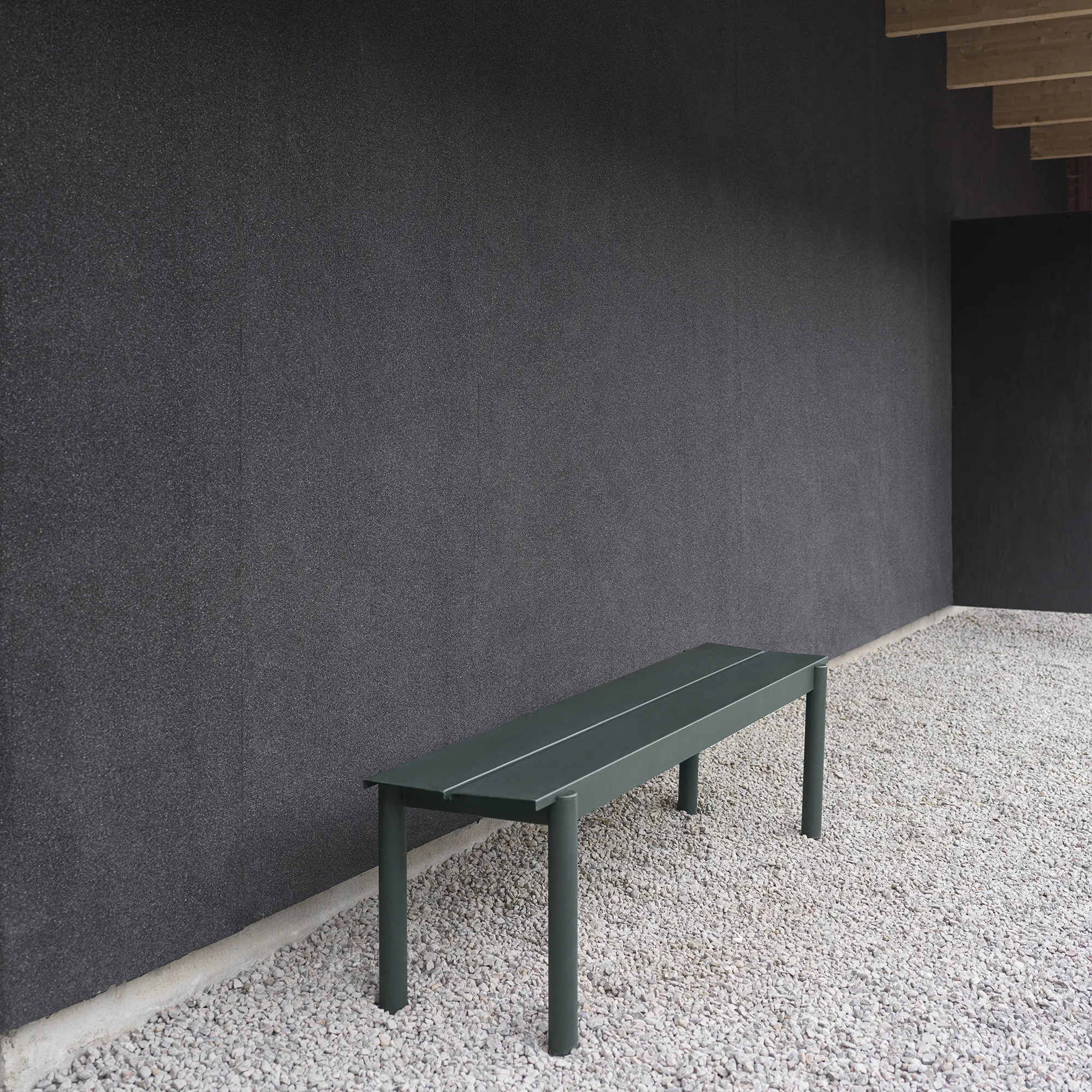 Linear Steel Outdoor Bench 170 cm - 7
