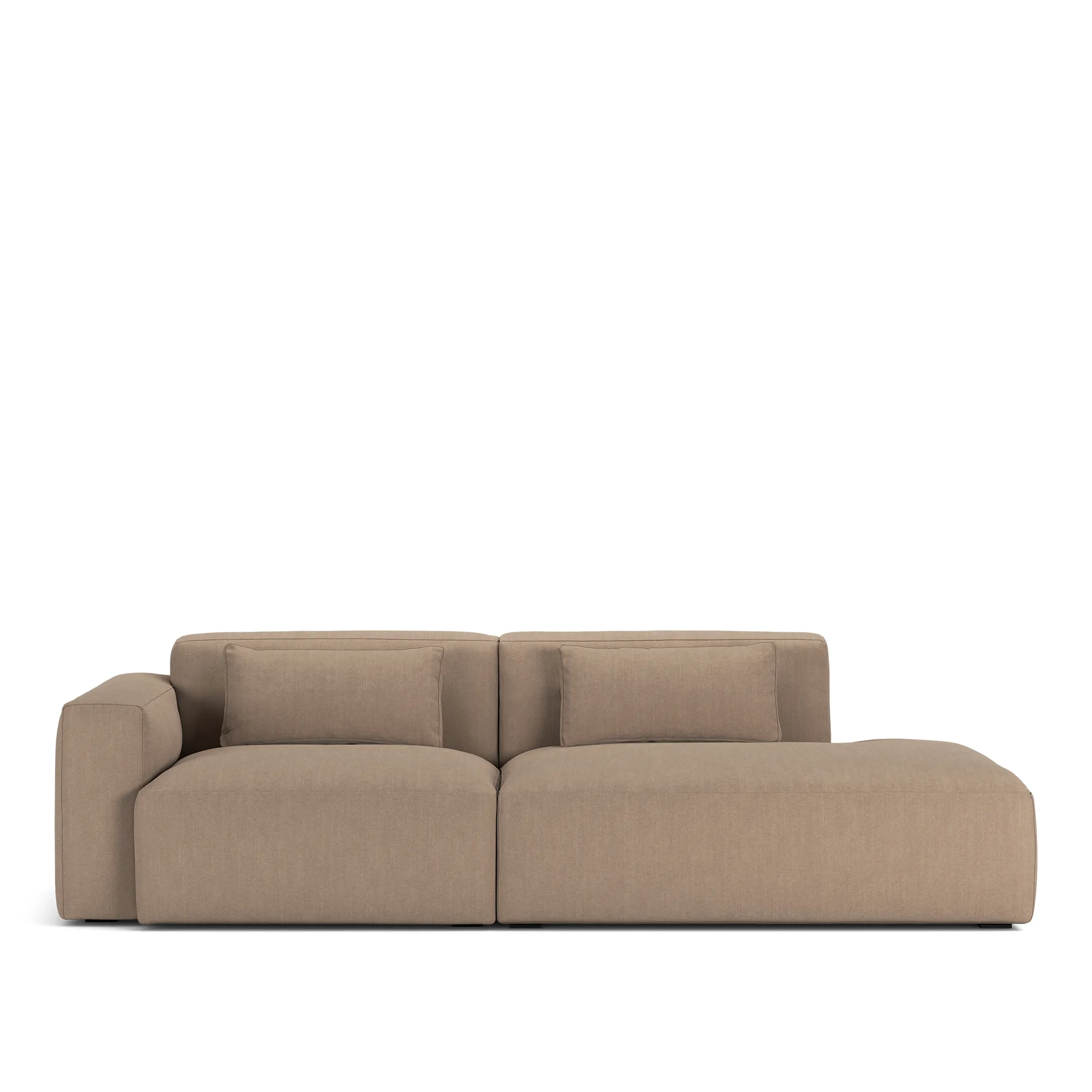 Brick 2-Seater Open End Right - 9