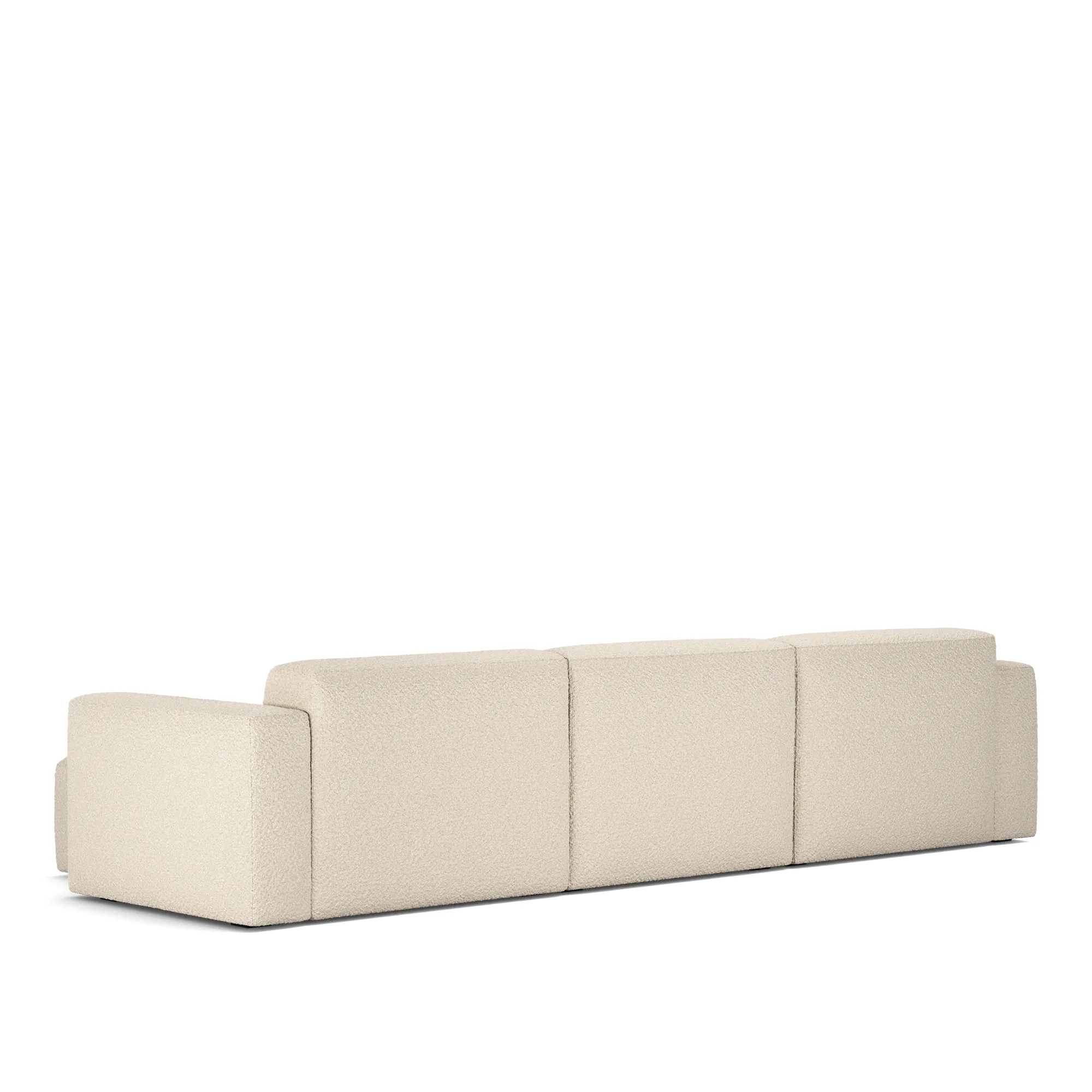 Brick 3-Seater Chaise Lounge Right - 7